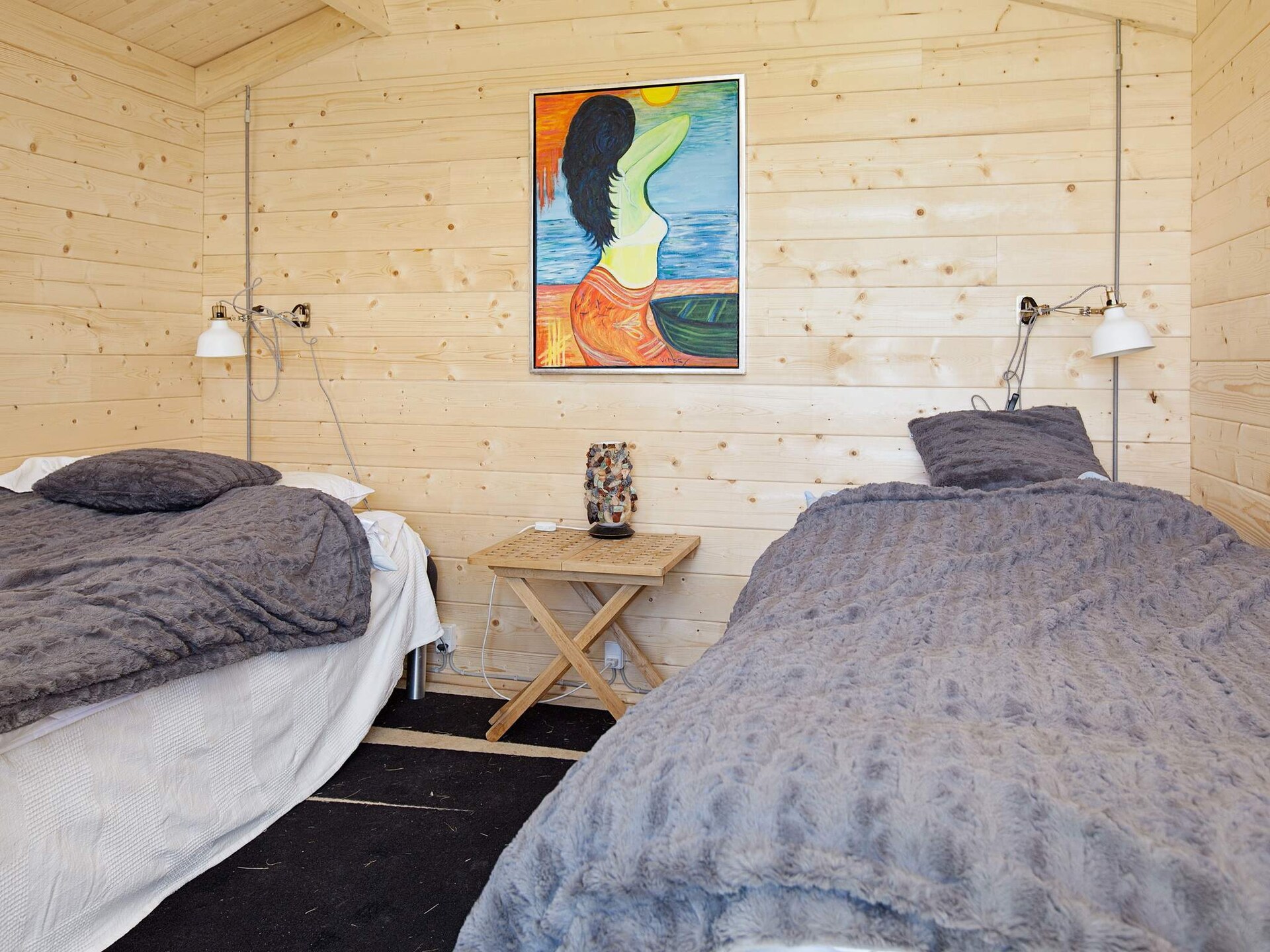 Panoramavakantiehuis met whirlpool en sauna, 300m van zee bij Knebel - foto 26