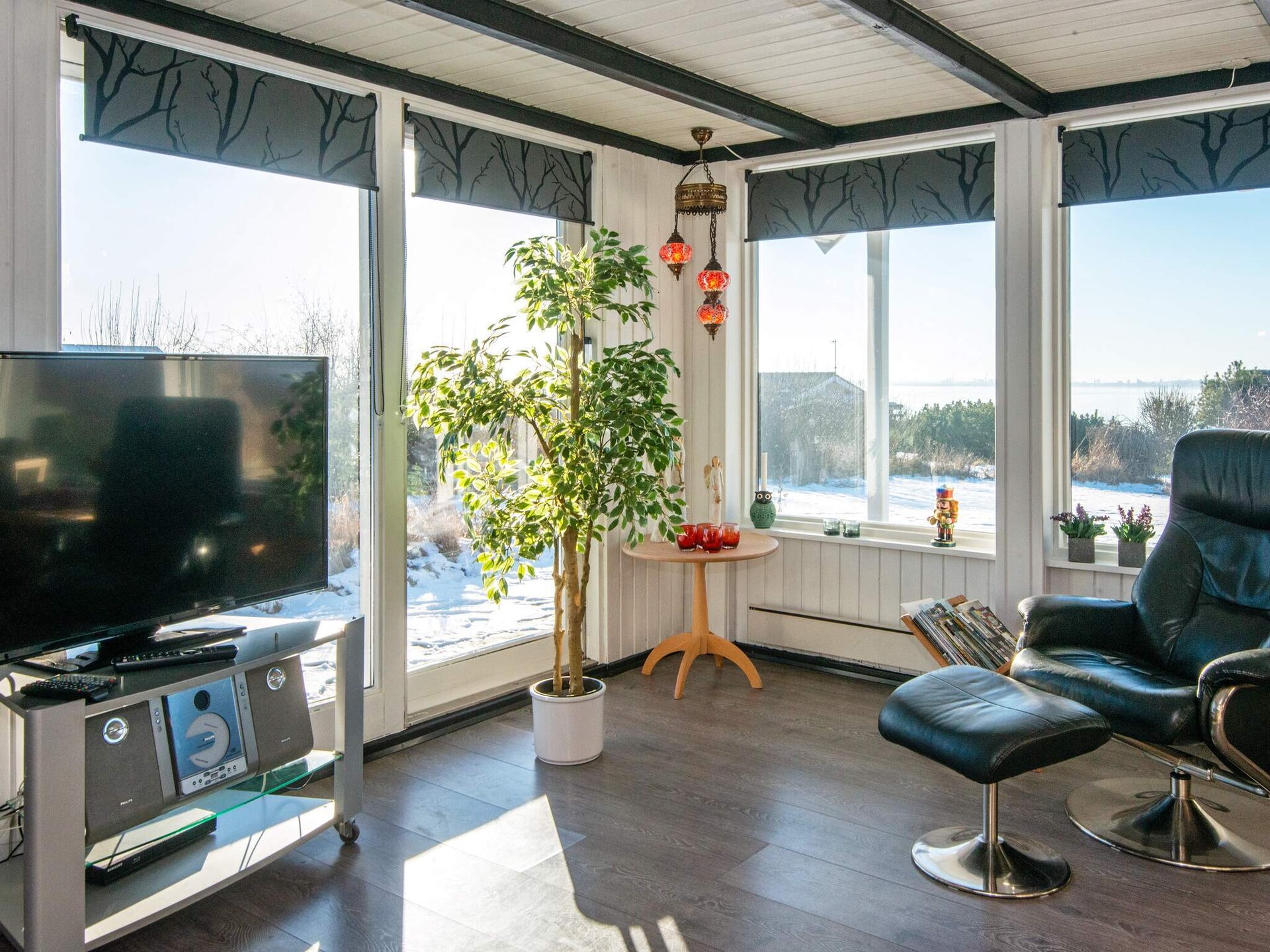 Panoramavakantiehuis met whirlpool en sauna, 300m van zee bij Knebel - foto 21
