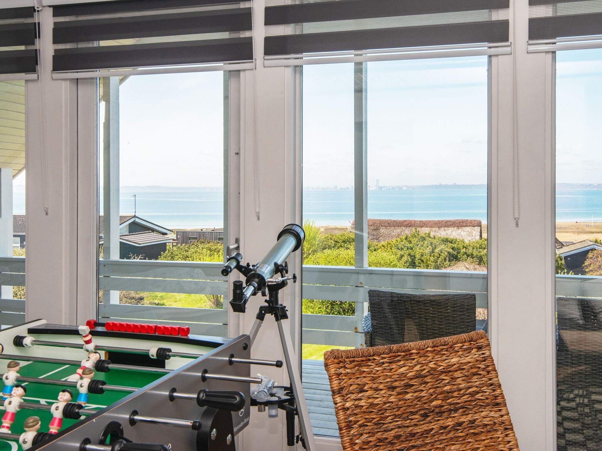 Panoramavakantiehuis met whirlpool en sauna, 300m van zee bij Knebel - foto 25
