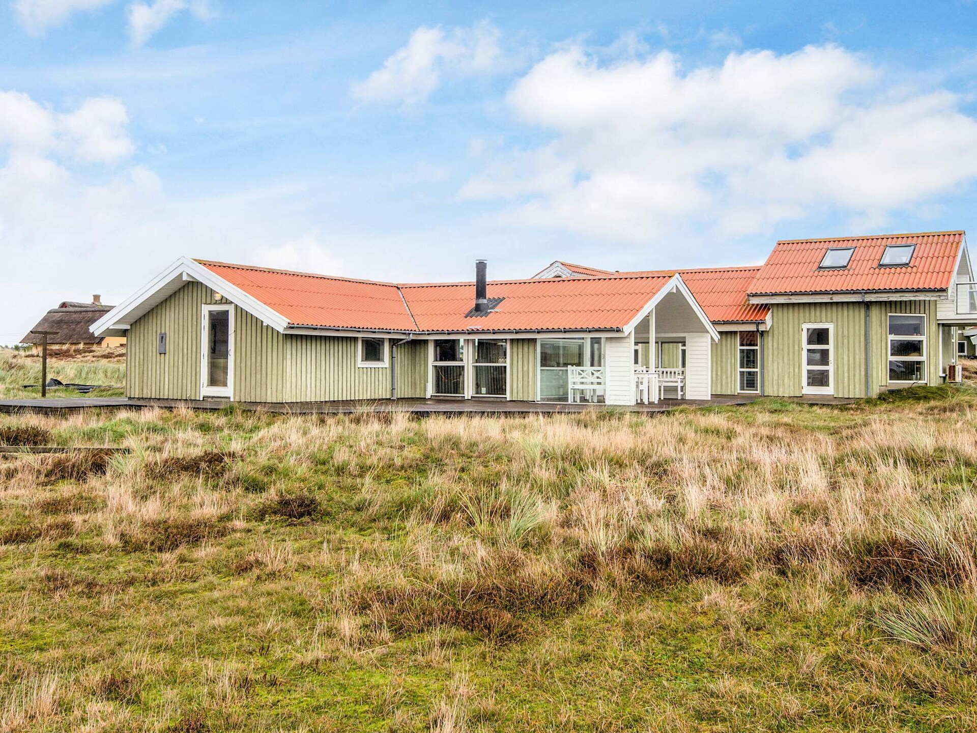 Luxe vakantiehuis met sauna, whirlpool en zeezicht op 250 meter van strand Fanø - foto 1