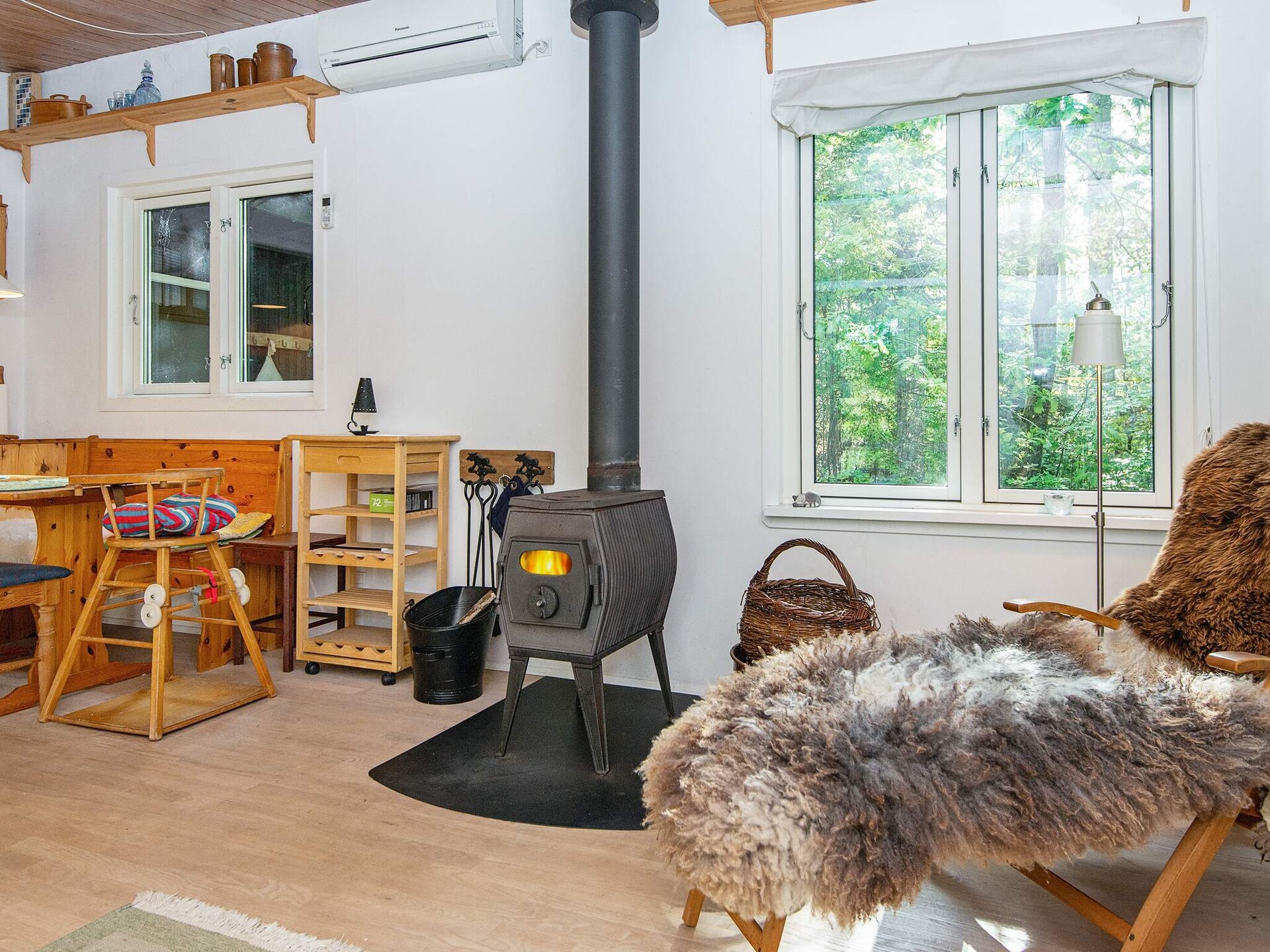 Bosrijke oase bij Bryrup: knus huis voor 4 met houtgestookte sauna - foto 14