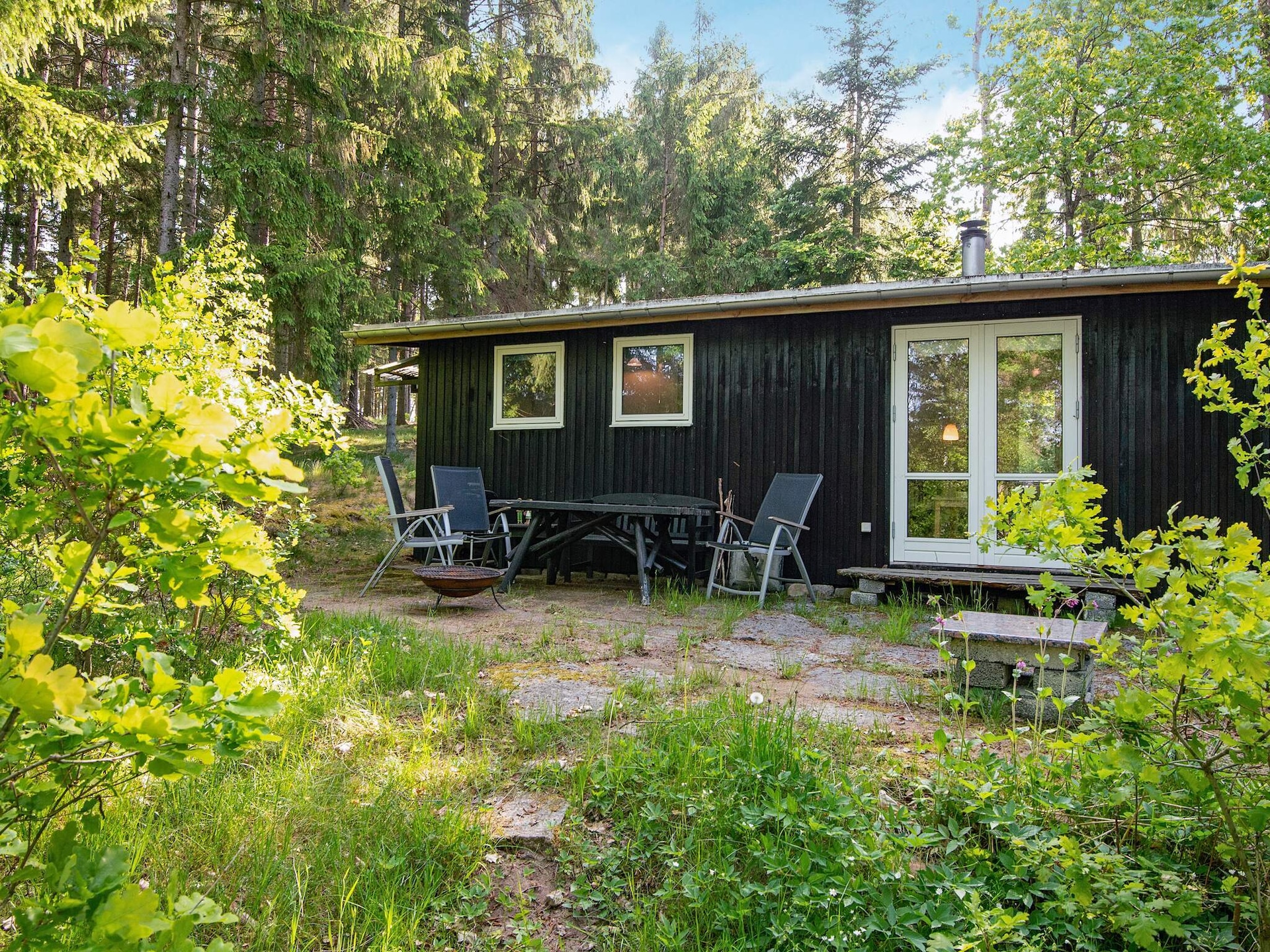 Bosrijke oase bij Bryrup: knus huis voor 4 met houtgestookte sauna - foto 24