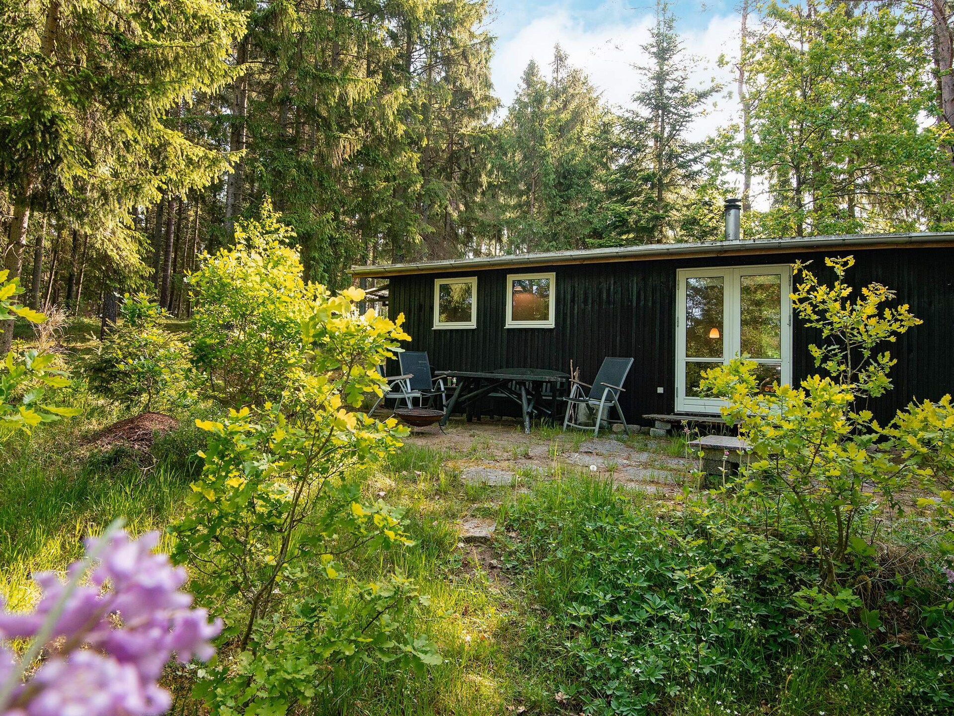 Bosrijke oase bij Bryrup: knus huis voor 4 met houtgestookte sauna - foto 27