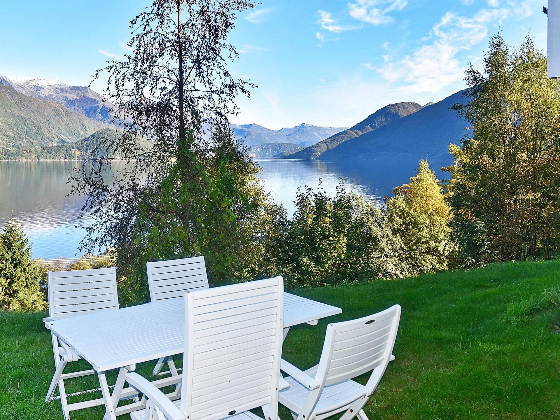 Panoramisch vakantiehuis met fjordzicht, sauna en buiten-jacuzzi bij Folkestad - foto 2