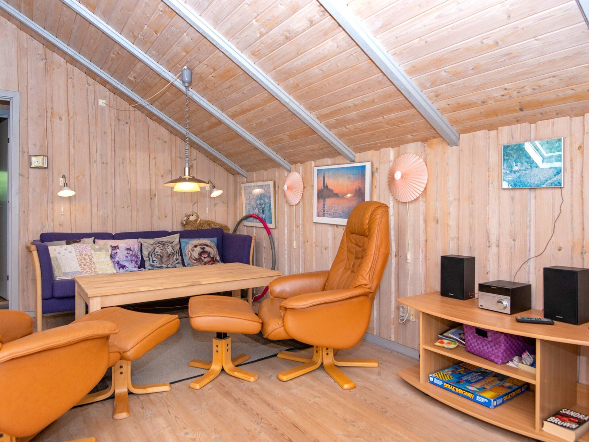 Knus vrijstaand vakantiehuis bij Oksbøl met open haard en tuin - foto 29