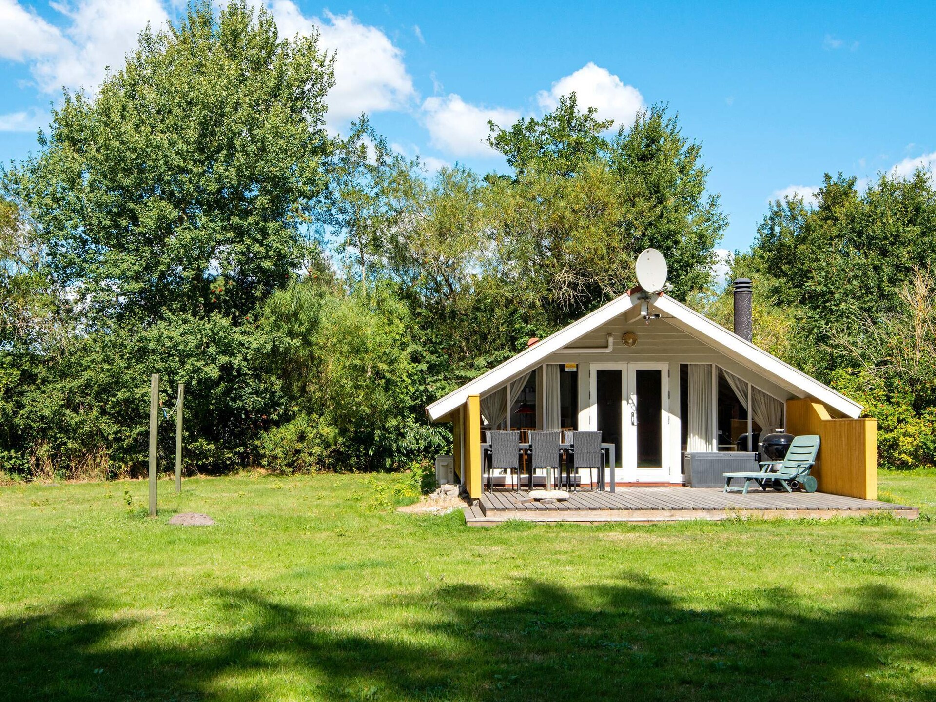Knus vrijstaand vakantiehuis bij Oksbøl met open haard en tuin - foto 39