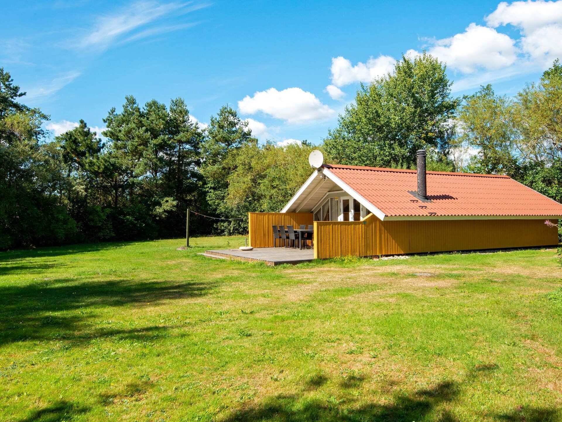 Knus vrijstaand vakantiehuis bij Oksbøl met open haard en tuin - foto 38
