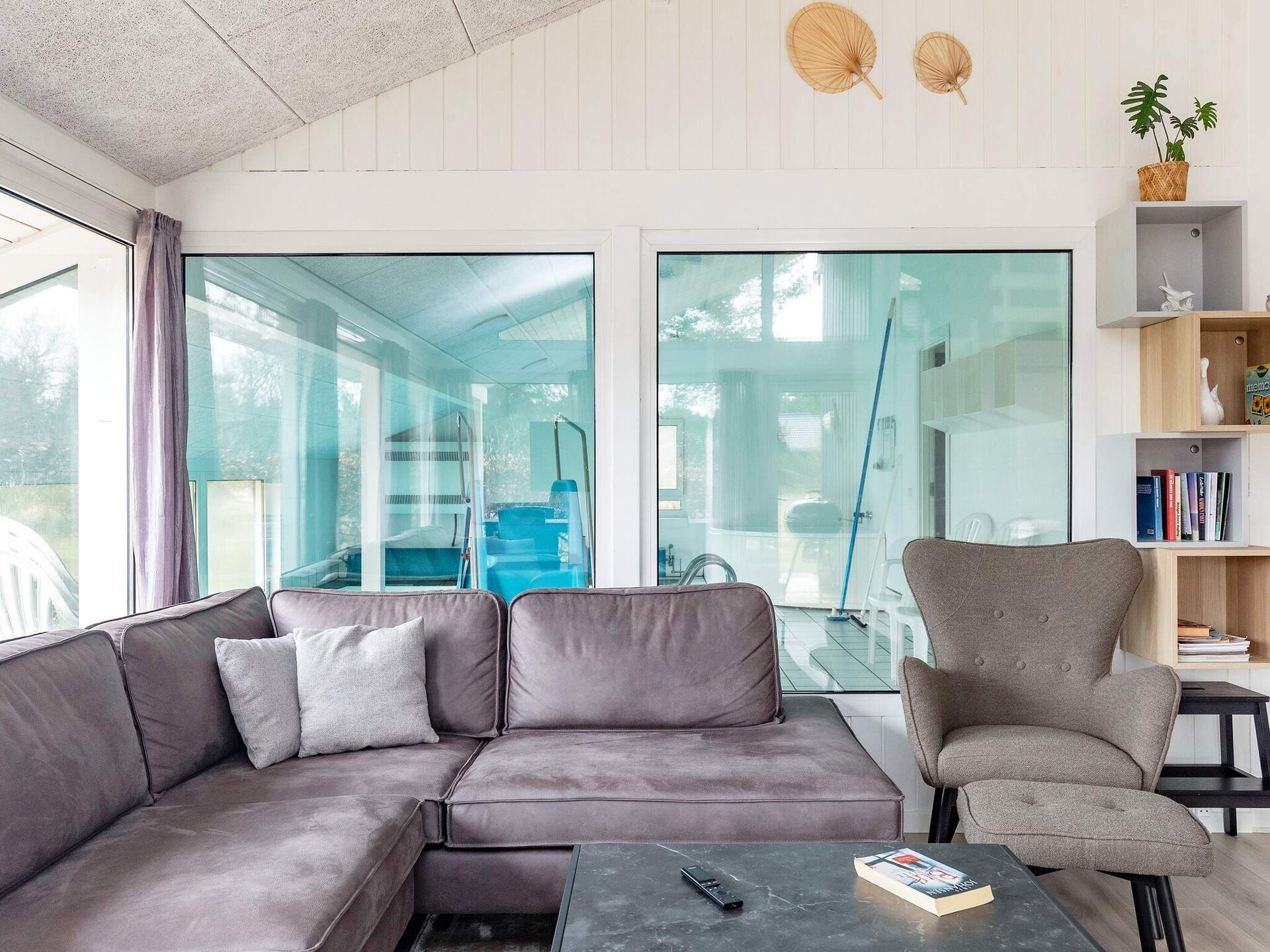 Op 1,4 km van zee: ruim vakantiehuis in Bindslev met pool en sauna - foto 32