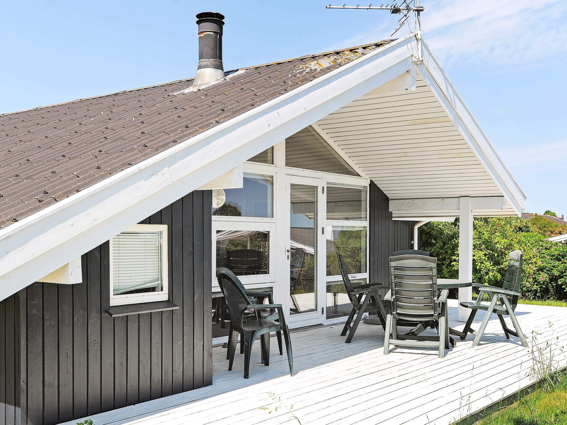 Vrijstaand vakantiehuis op 170 meter van zee met panoramisch uitzicht in Ebberup - foto 2