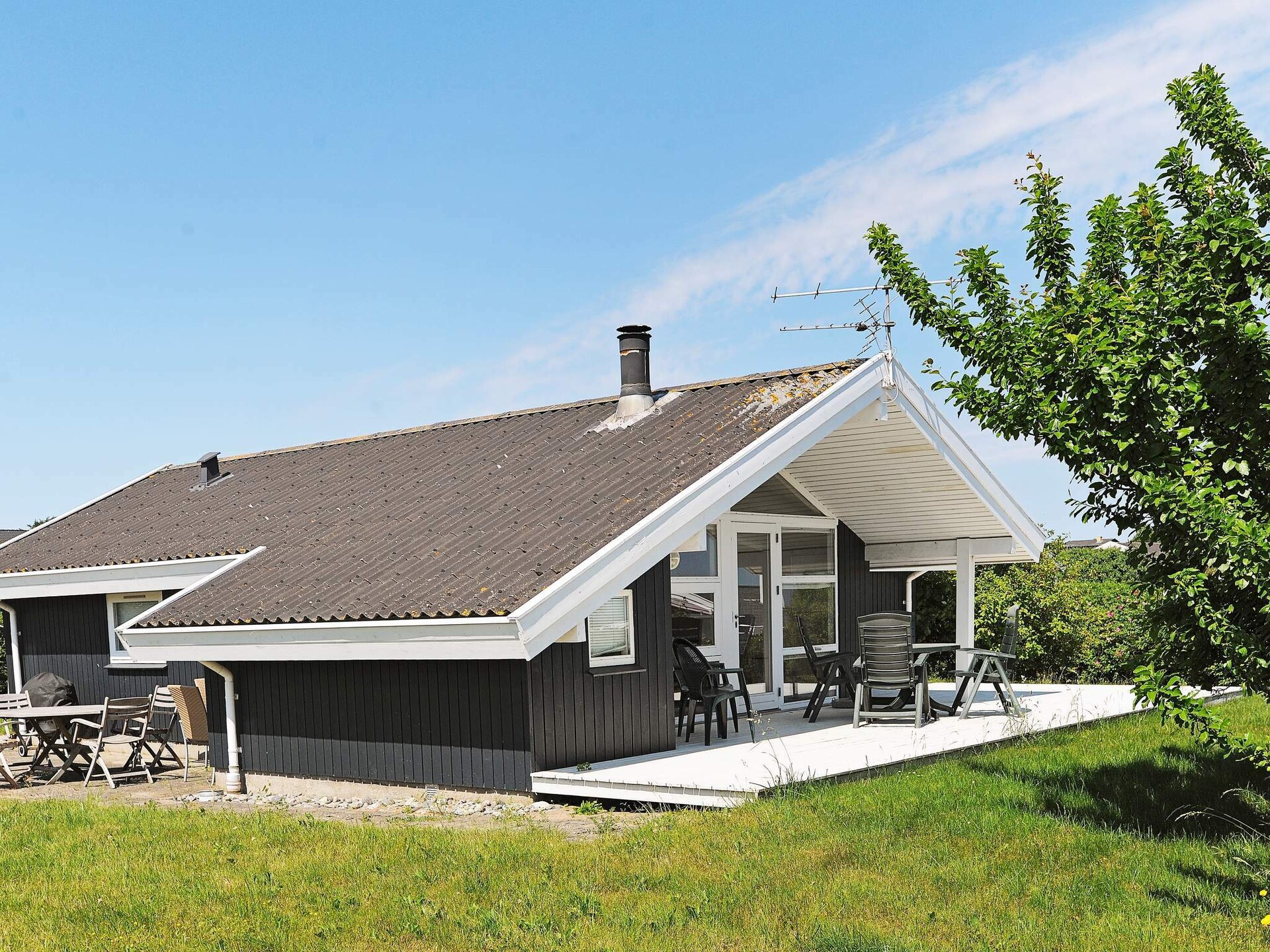 Vrijstaand vakantiehuis op 170 meter van zee met panoramisch uitzicht in Ebberup - foto 7