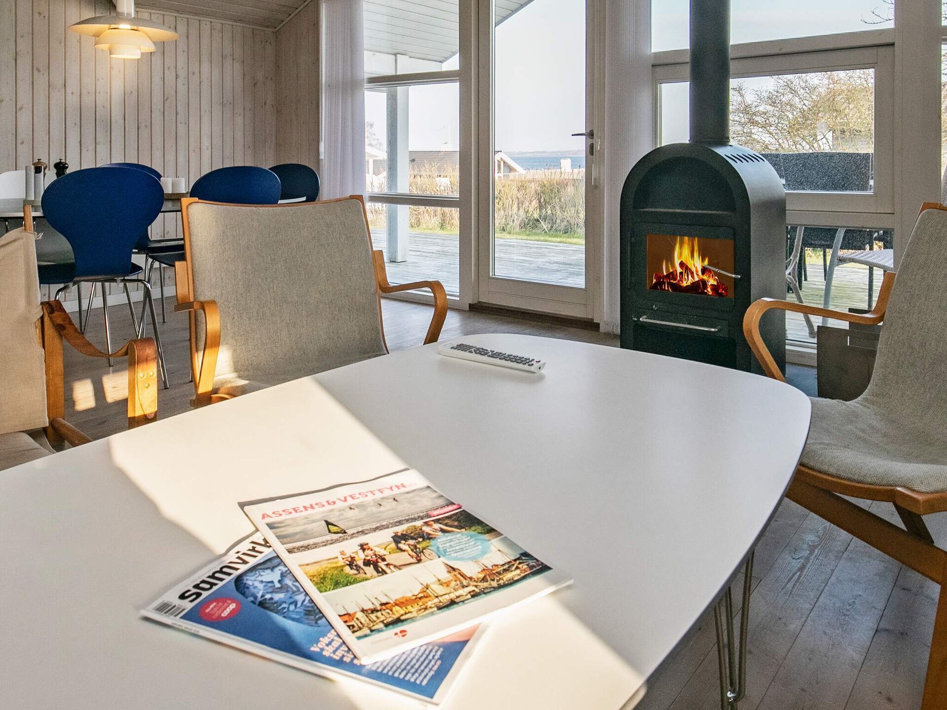 Vrijstaand vakantiehuis op 170 meter van zee met panoramisch uitzicht in Ebberup - foto 31