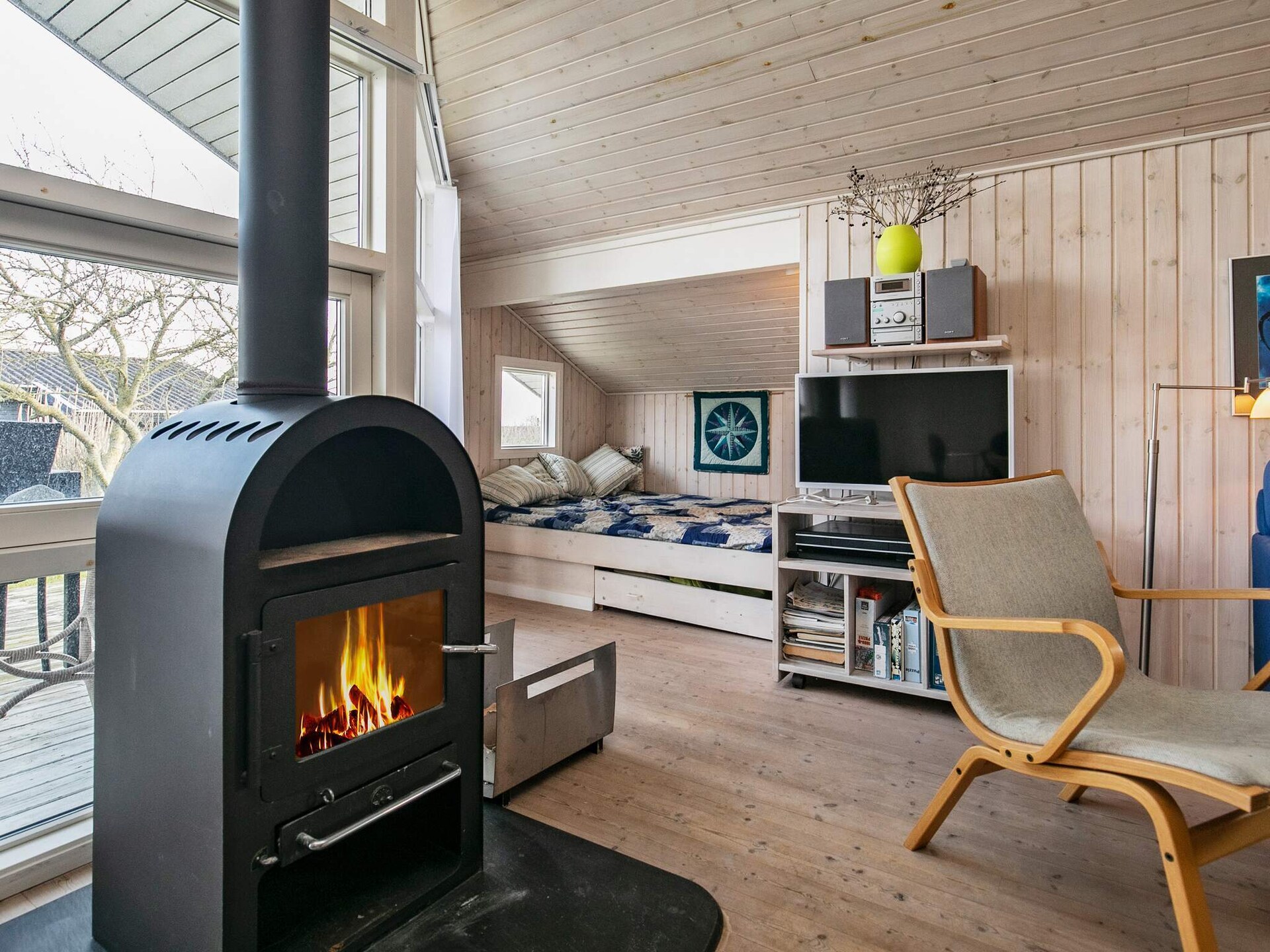 Vrijstaand vakantiehuis op 170 meter van zee met panoramisch uitzicht in Ebberup - foto 29