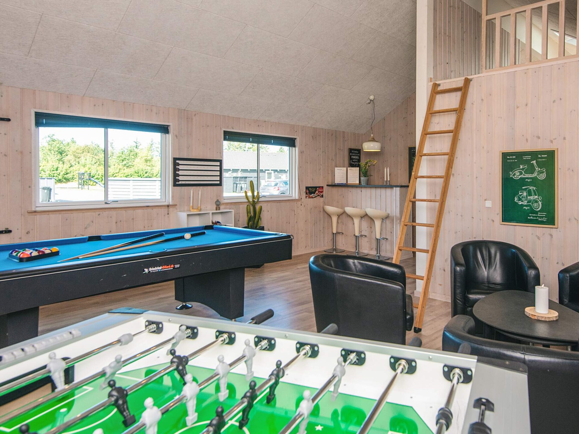 Groots vakantiehuis voor 18 personen met zwembad en activiteitenruimte in Blåvand - foto 22