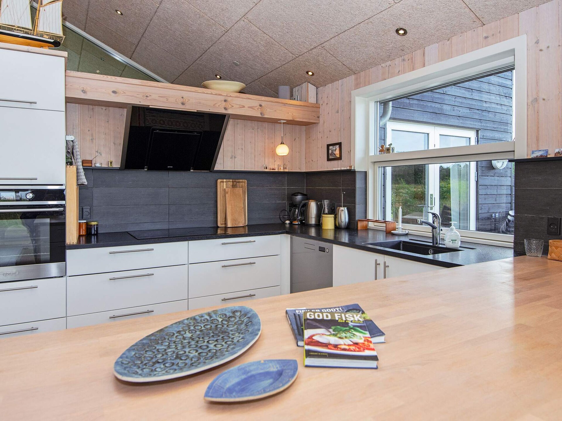 Vrijstaand vakantiehuis met Kattegat-uitzicht op 200m van zee in Glesborg - foto 15