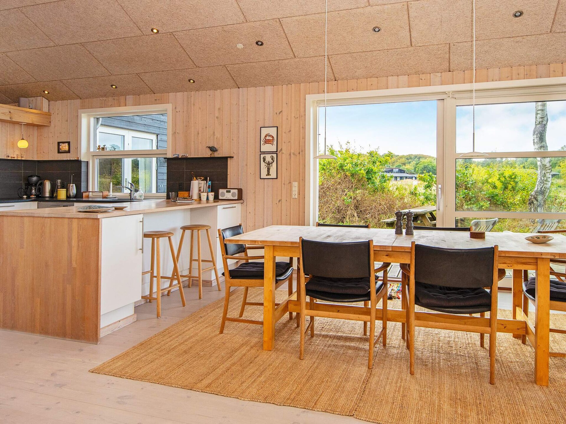 Vrijstaand vakantiehuis met Kattegat-uitzicht op 200m van zee in Glesborg - foto 23