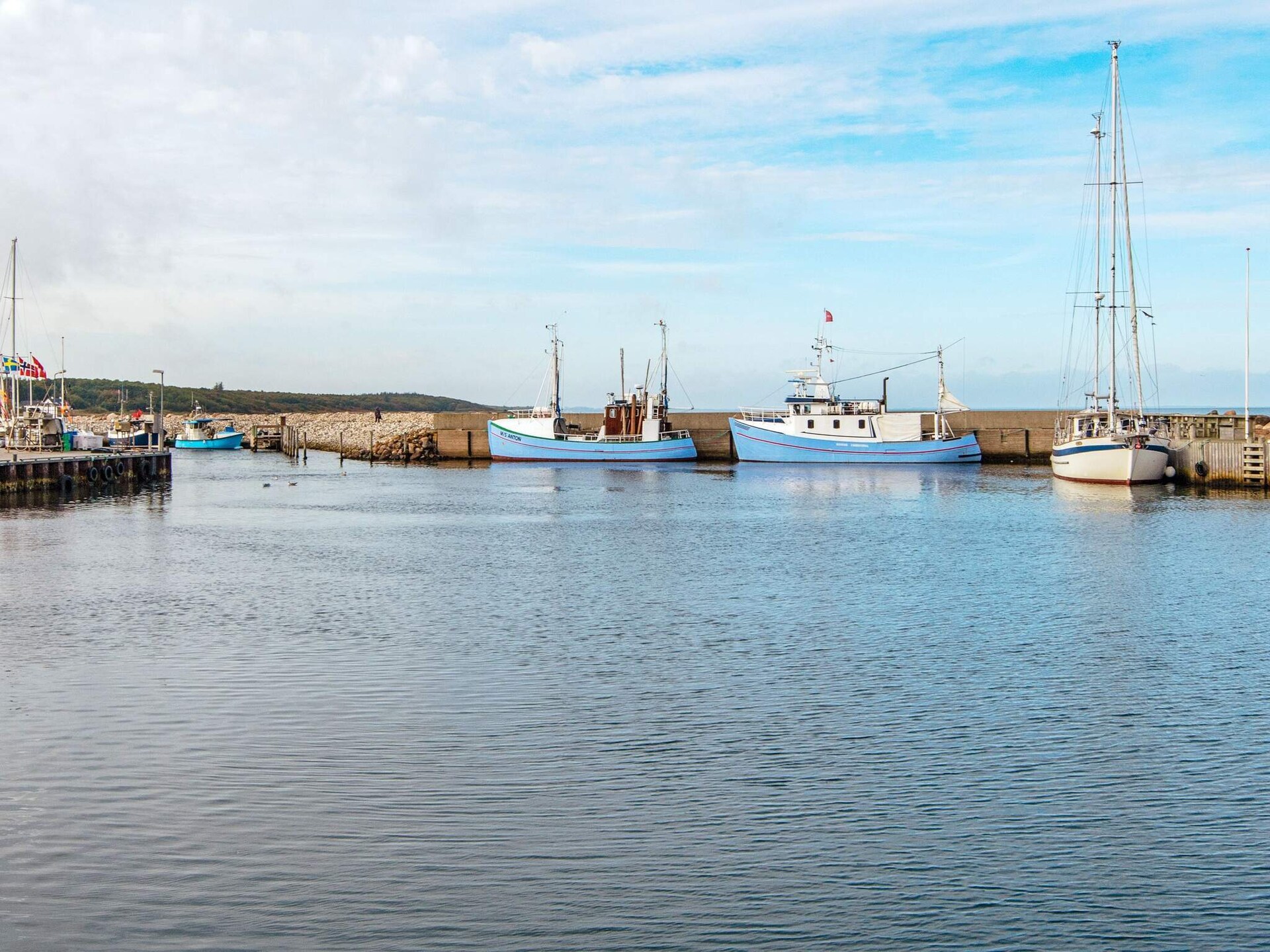 Vrijstaand vakantiehuis met Kattegat-uitzicht op 200m van zee in Glesborg - foto 35