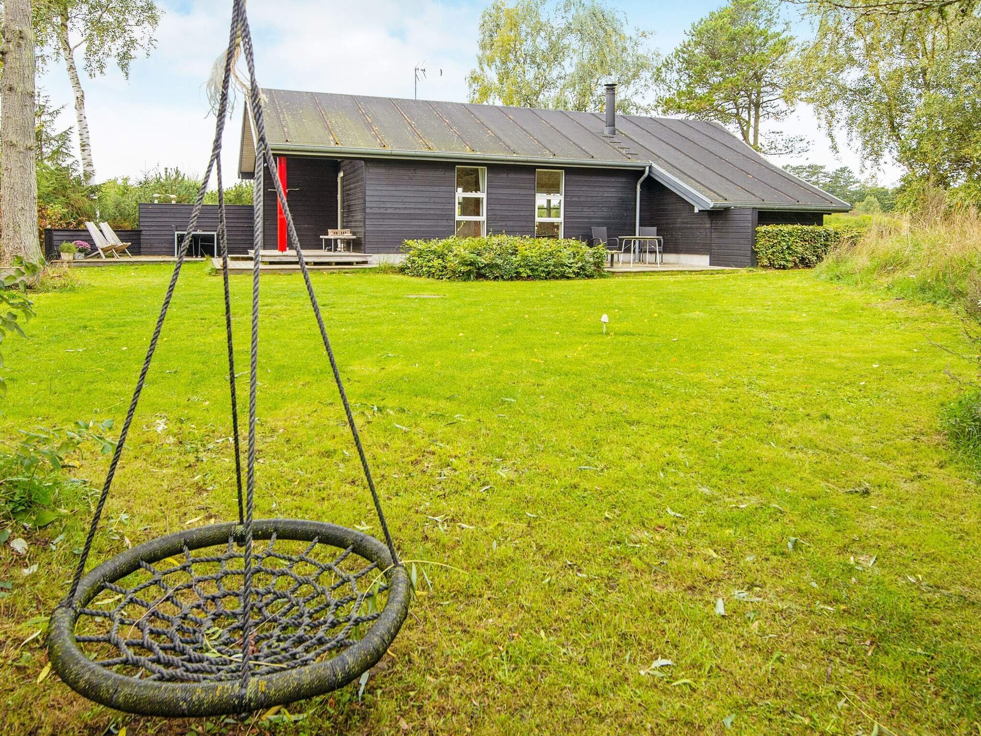 Vrijstaand vakantiehuis met Kattegat-uitzicht op 200m van zee in Glesborg - foto 37