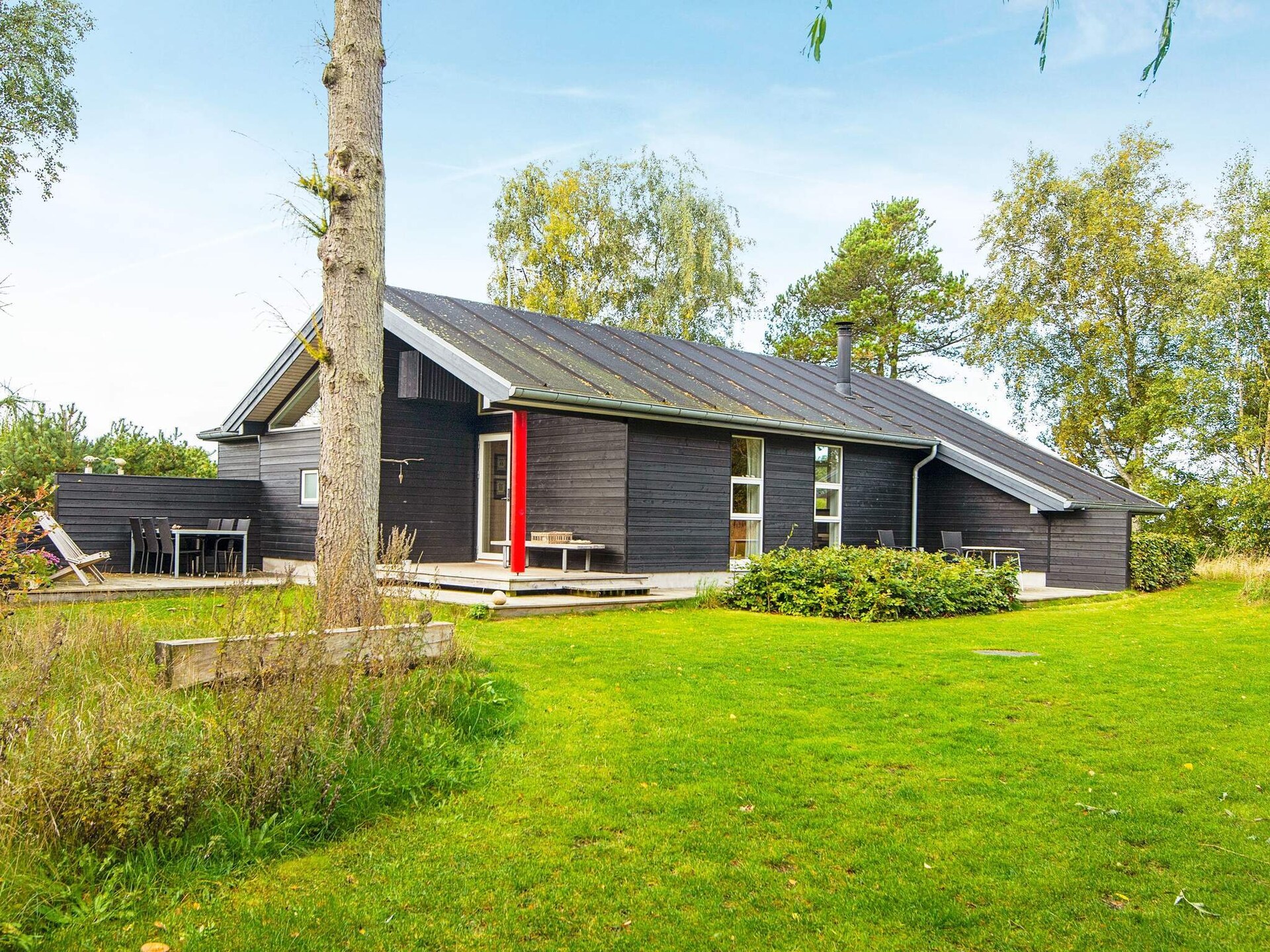 Vrijstaand vakantiehuis met Kattegat-uitzicht op 200m van zee in Glesborg - foto 38