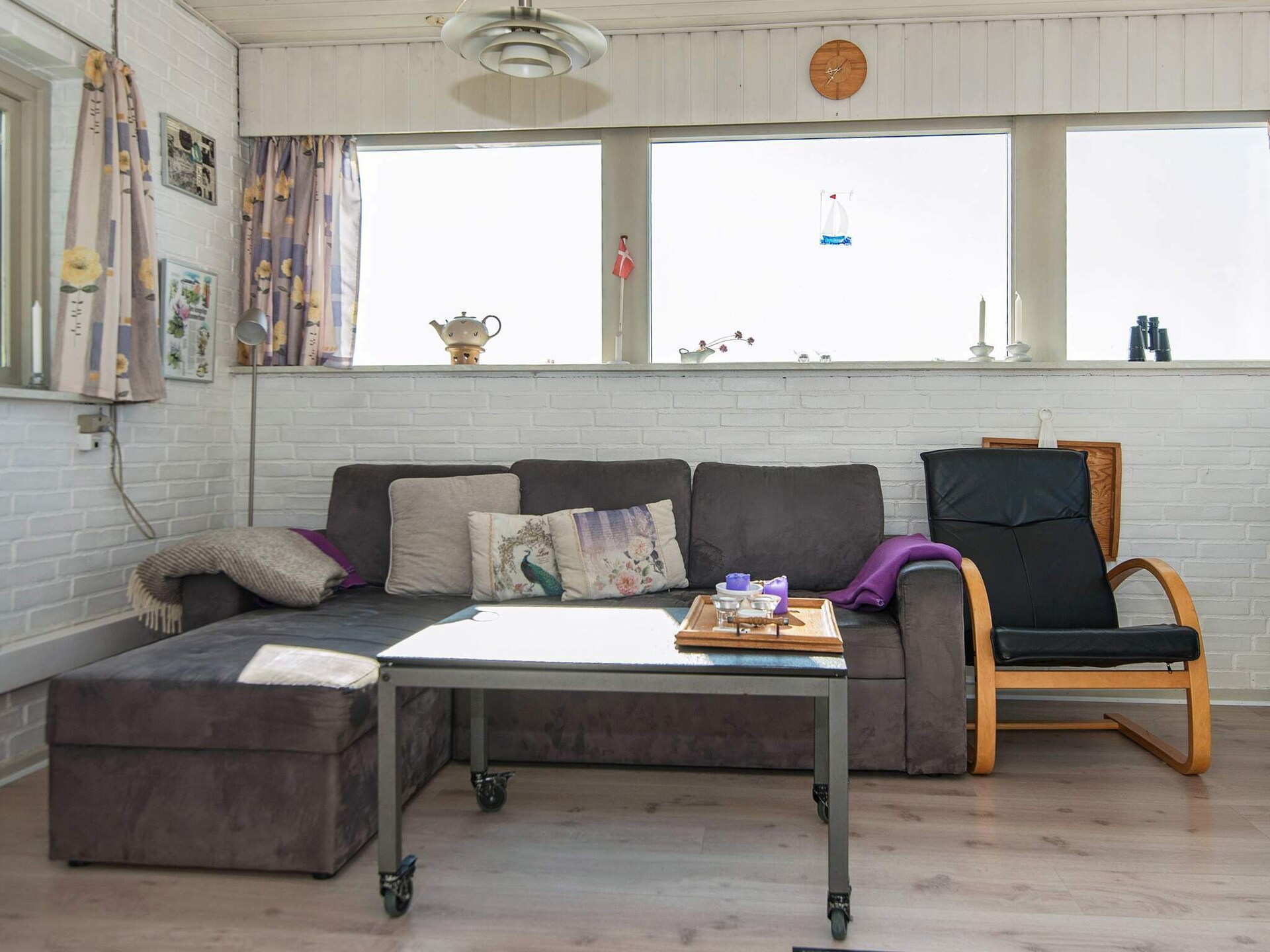 Appartement aan zee in Gråsten met privé strandtoegang en uitzicht op de Flensburger Fjord - foto 7