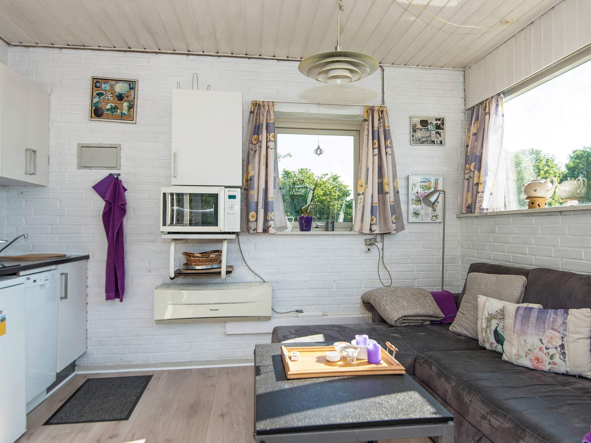 Appartement aan zee in Gråsten met privé strandtoegang en uitzicht op de Flensburger Fjord - foto 8