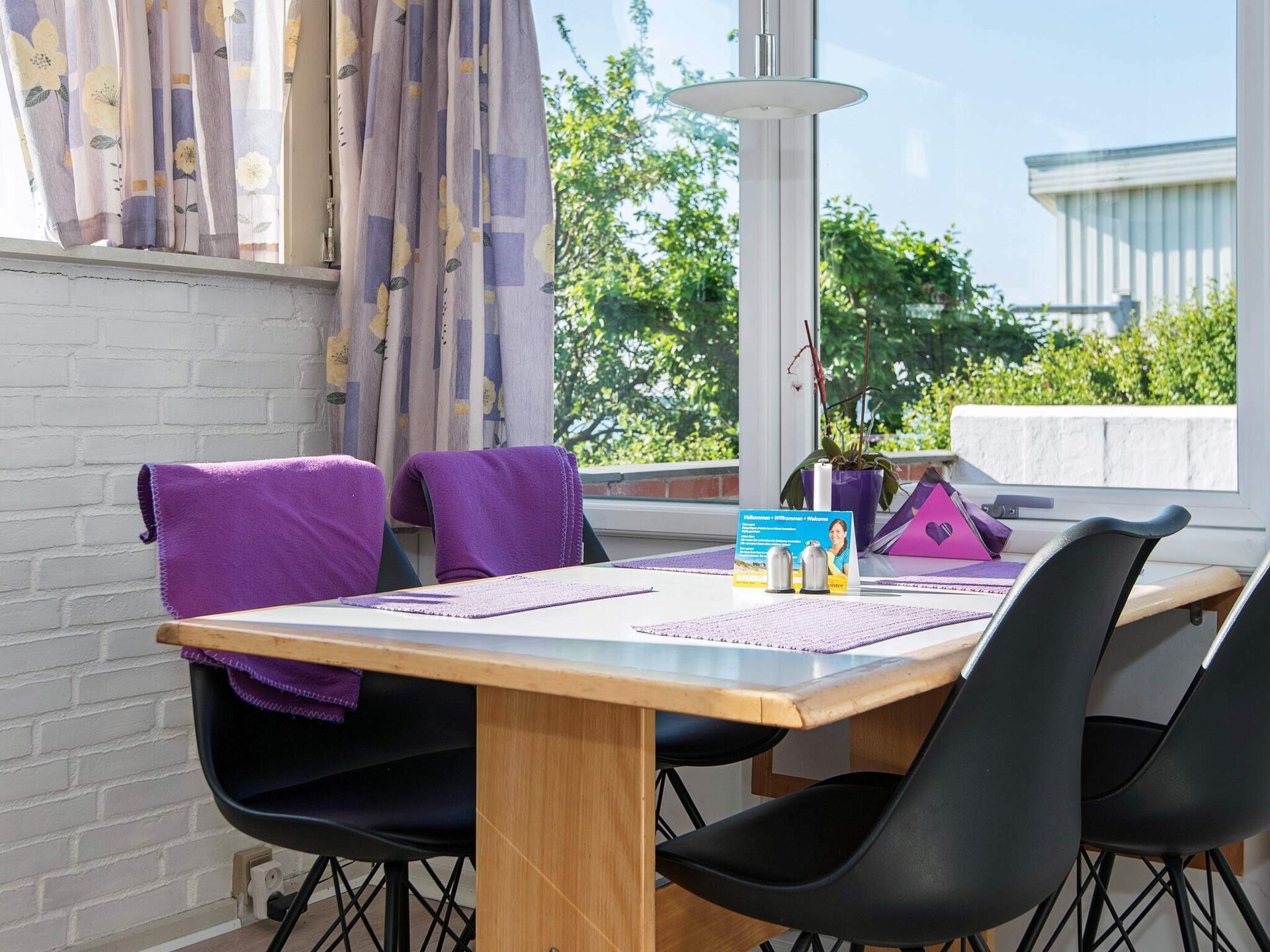 Appartement aan zee in Gråsten met privé strandtoegang en uitzicht op de Flensburger Fjord - foto 9