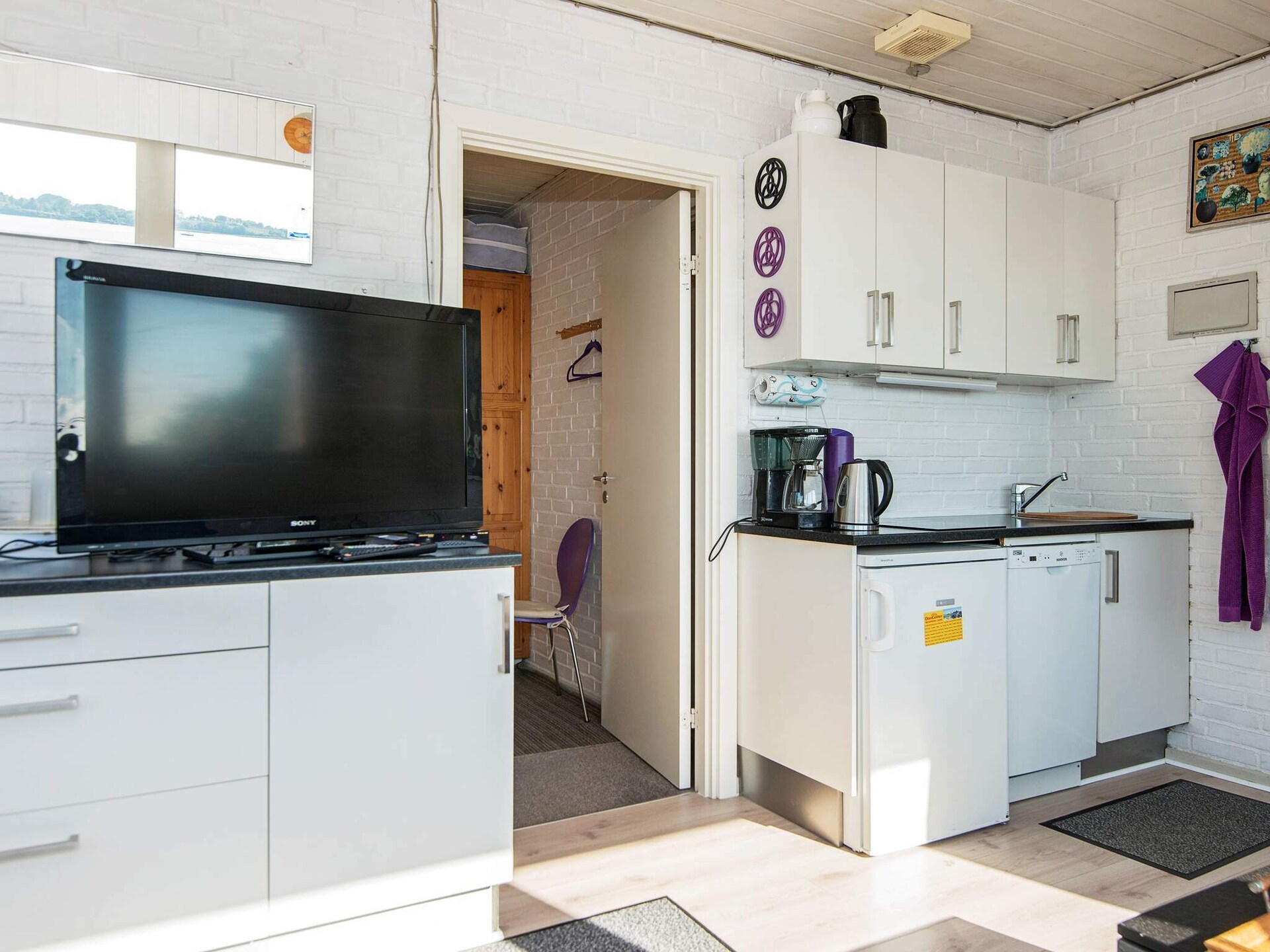 Appartement aan zee in Gråsten met privé strandtoegang en uitzicht op de Flensburger Fjord - foto 11