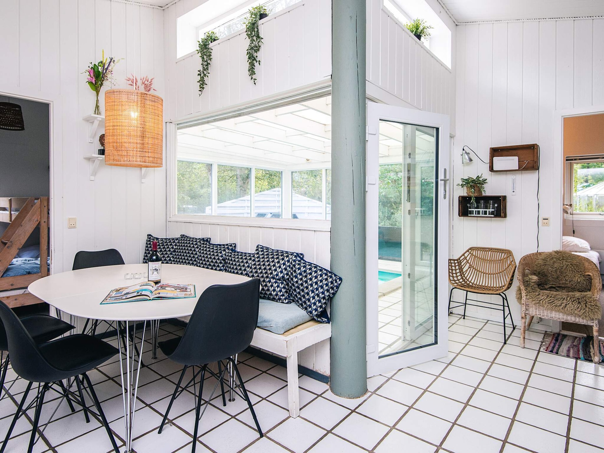 Licht vakantiehuis met privézwembad en sauna op 300 meter van het strand - foto 24