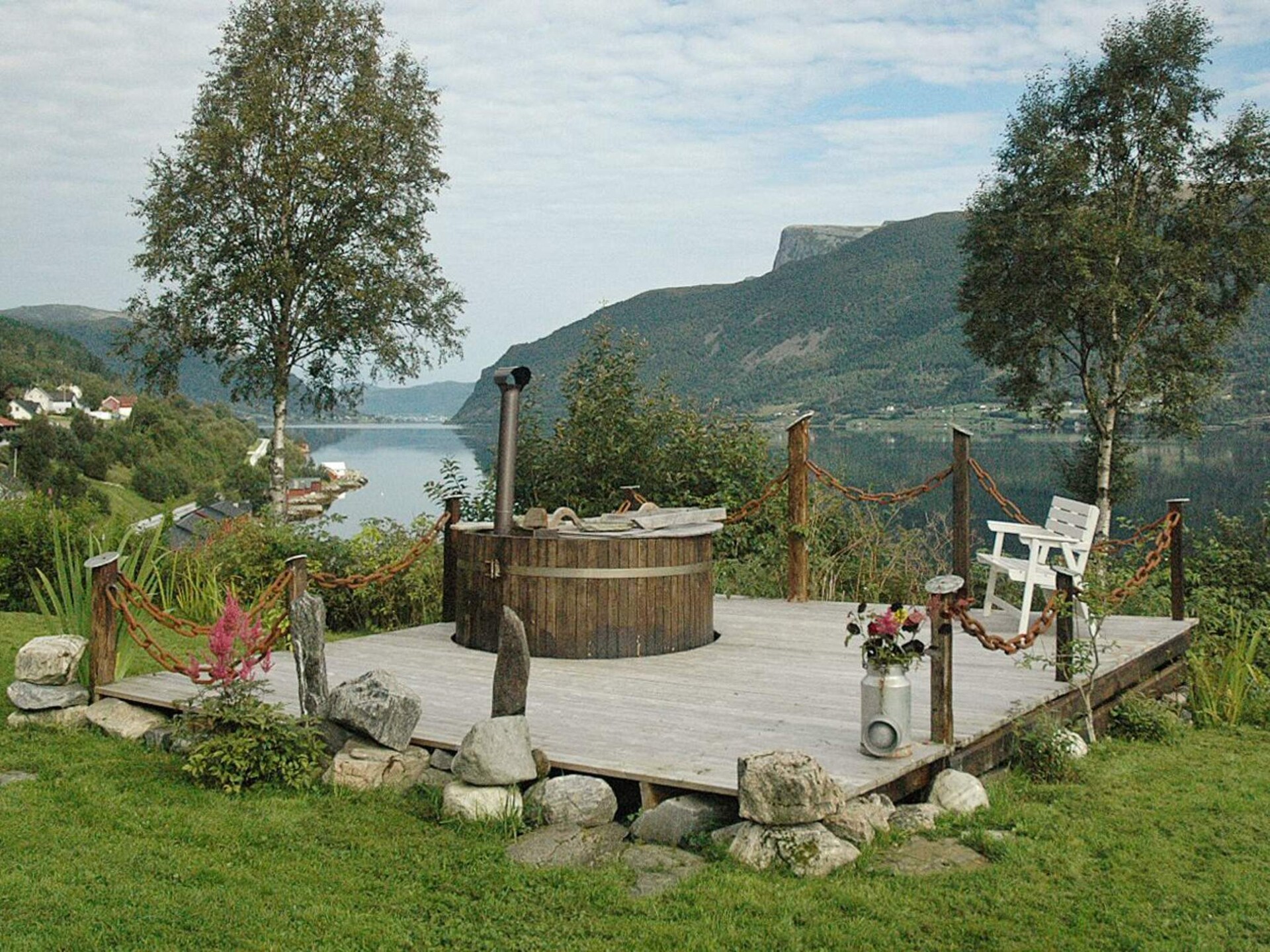 Panoramavakantiehuis aan de Syvdefjord met boothuur en berguitzicht - foto 25