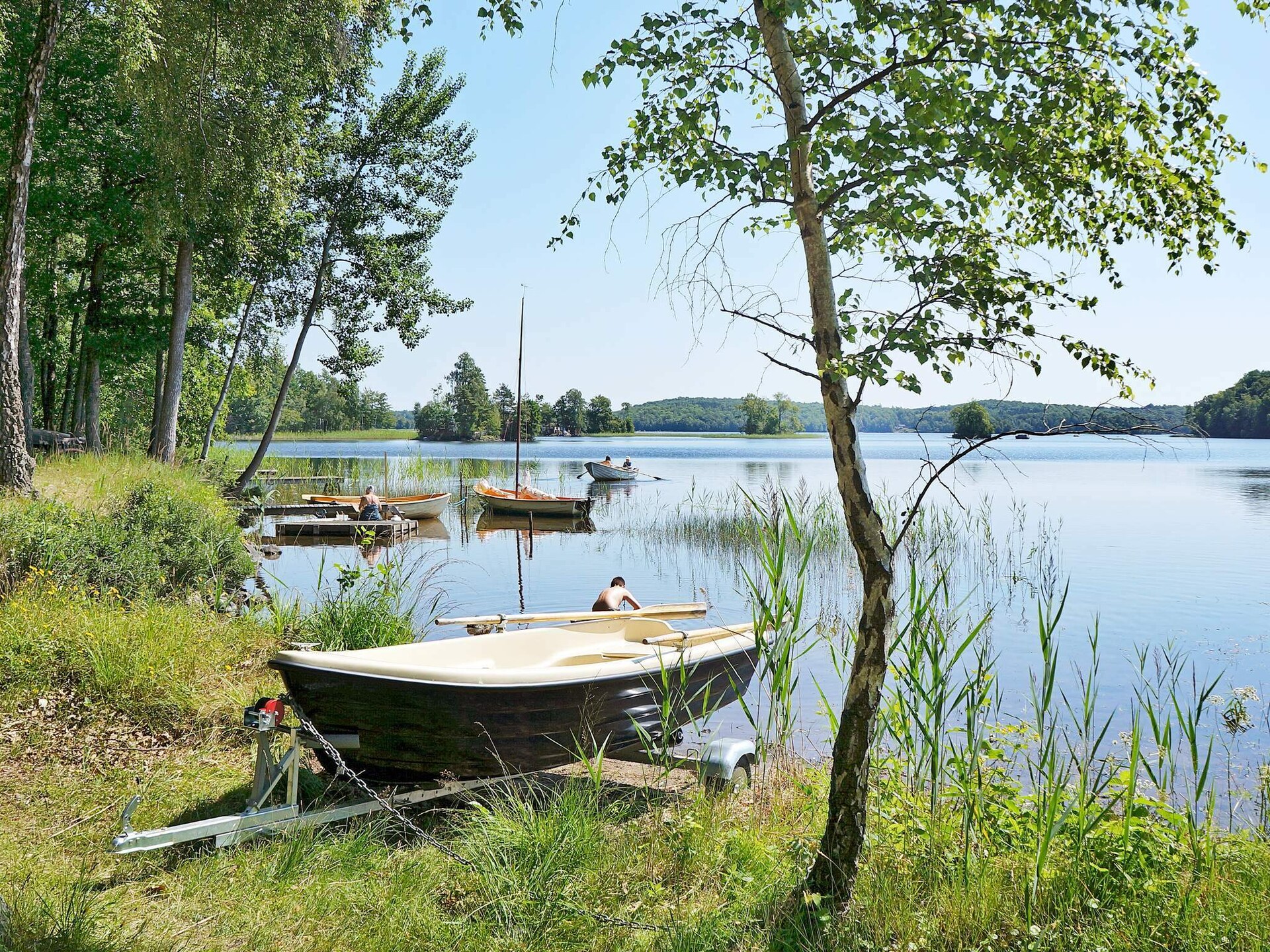 Knus vrijstaand vakantiehuis bij het meer Lursjön met sauna en roeiboot - foto 11