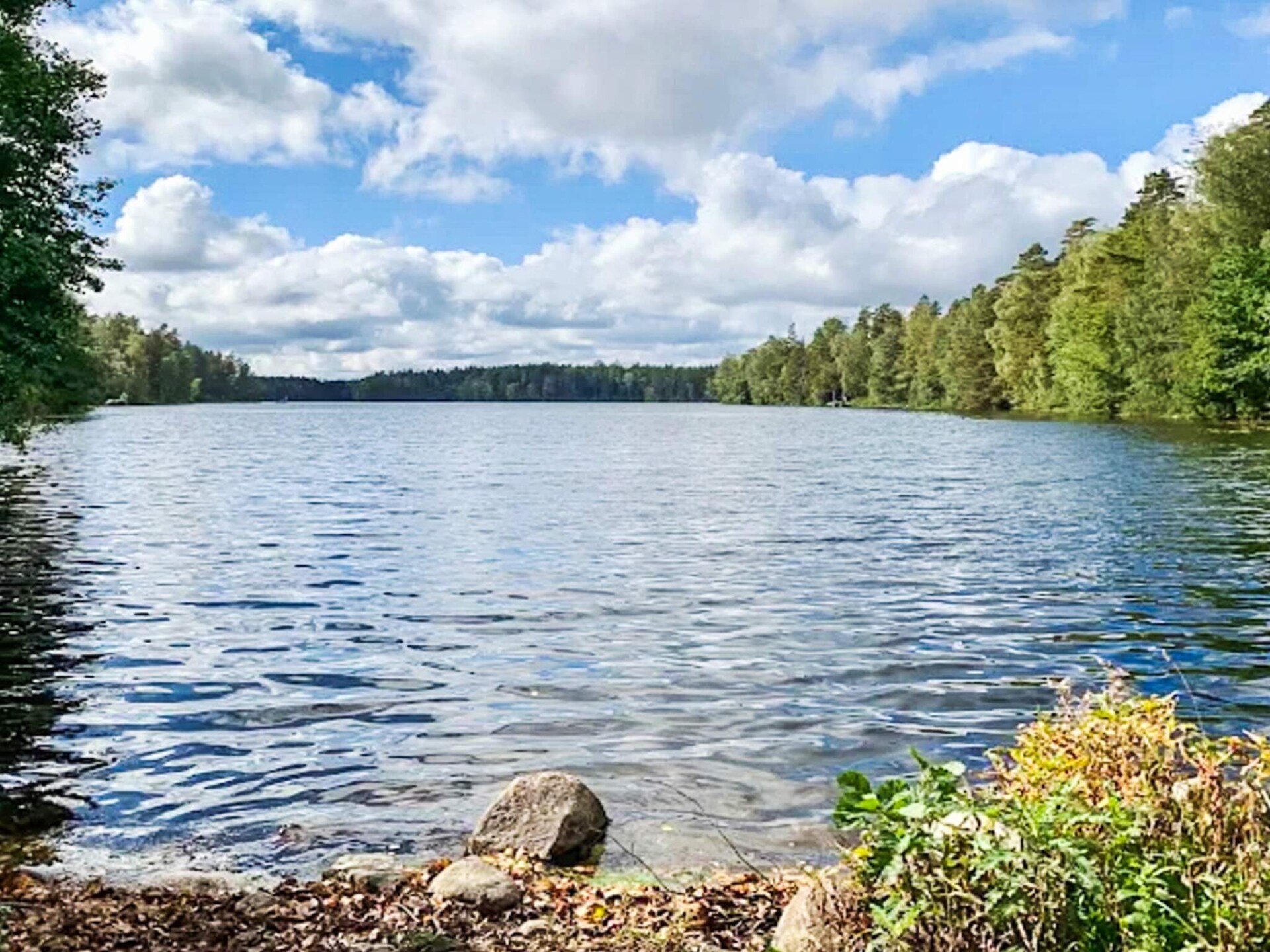 Sfeervol vakantiehuis met uitzicht op bos en meer nabij Borås - foto 18