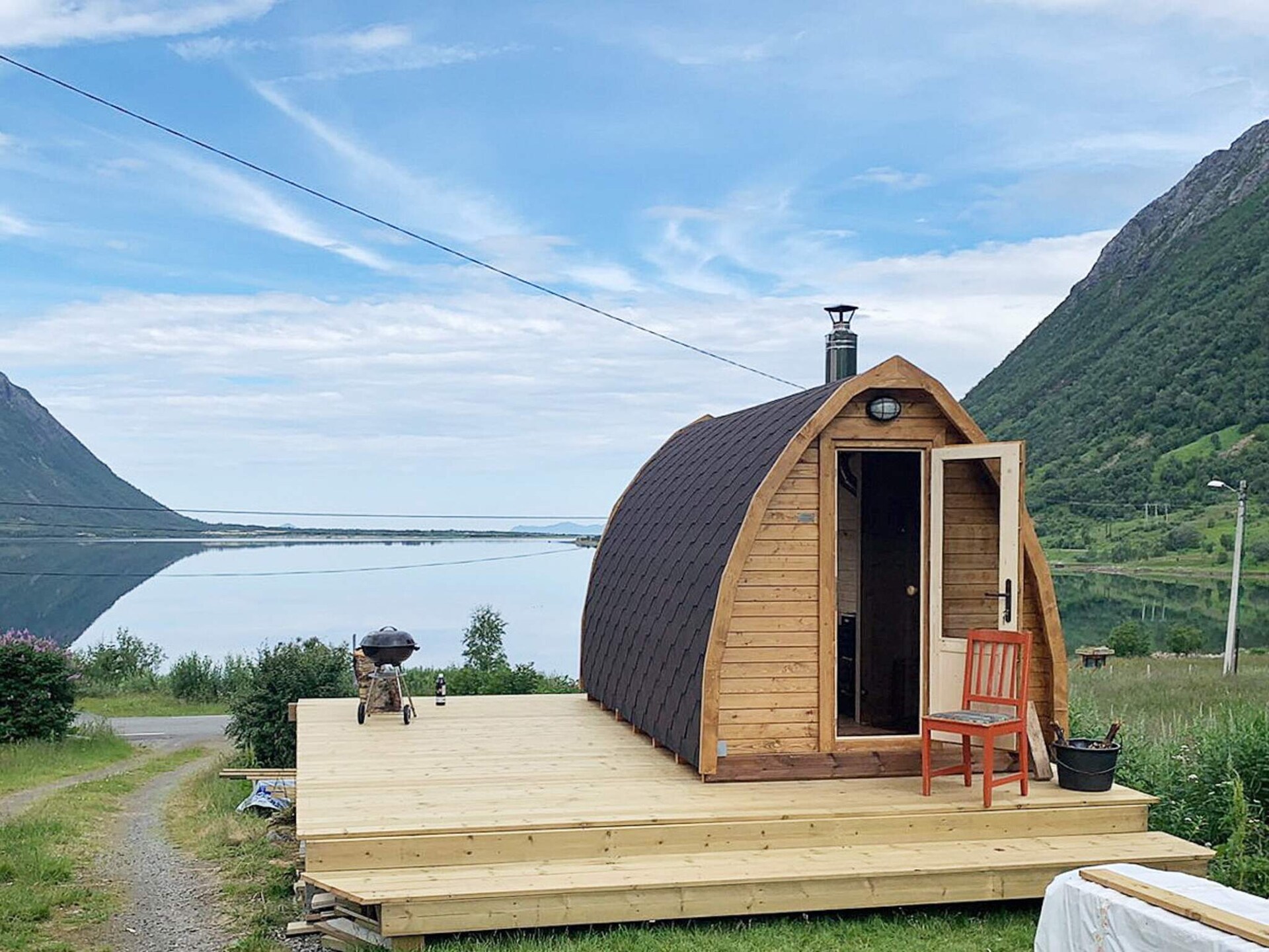 Souterrain appartement aan de Morfjord met panoramisch uitzicht op de Lofoten - foto 26