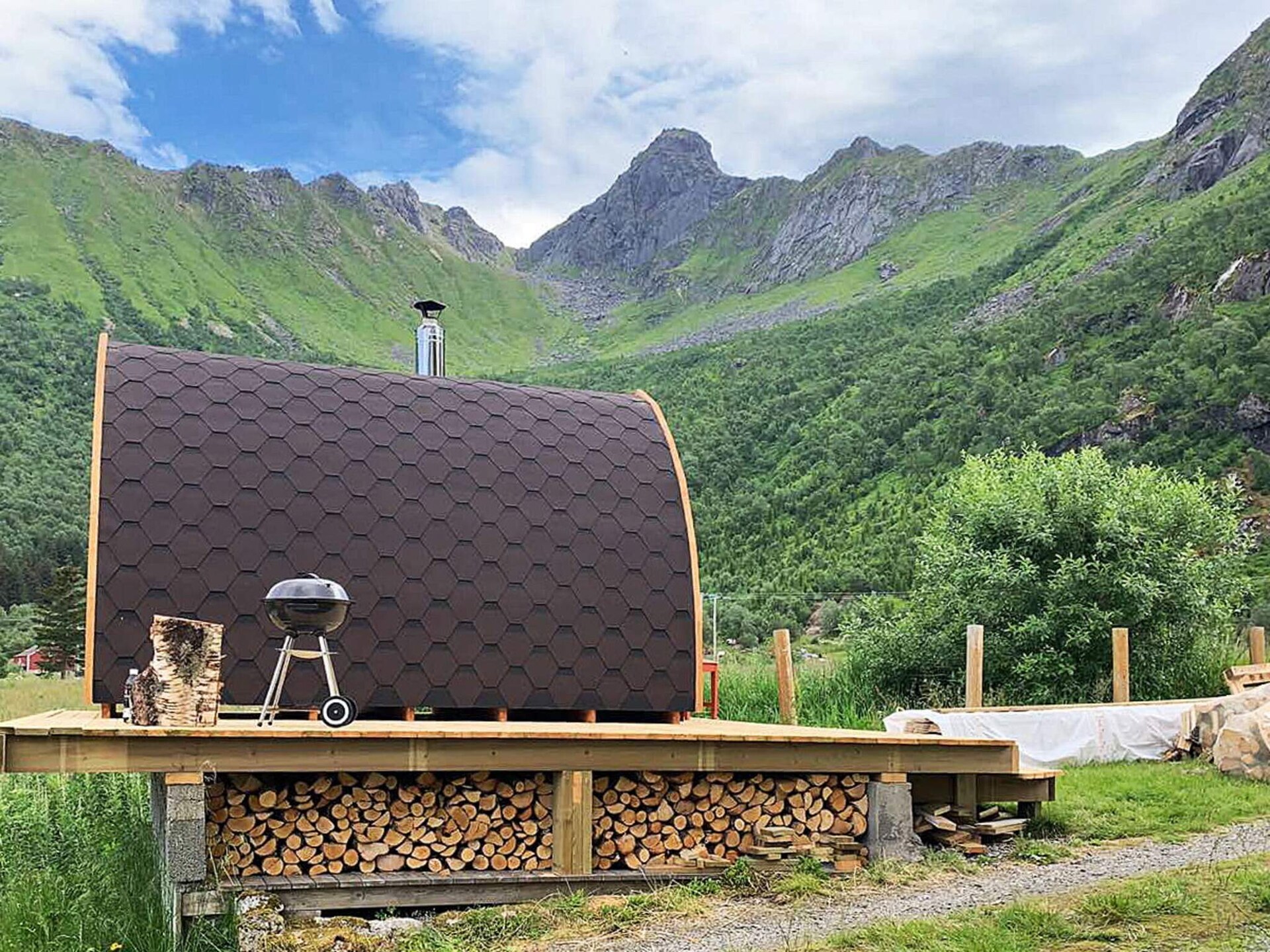 Vakantiehuis met panoramisch fjordzicht en sauna bij Laupstad, Lofoten - foto 16