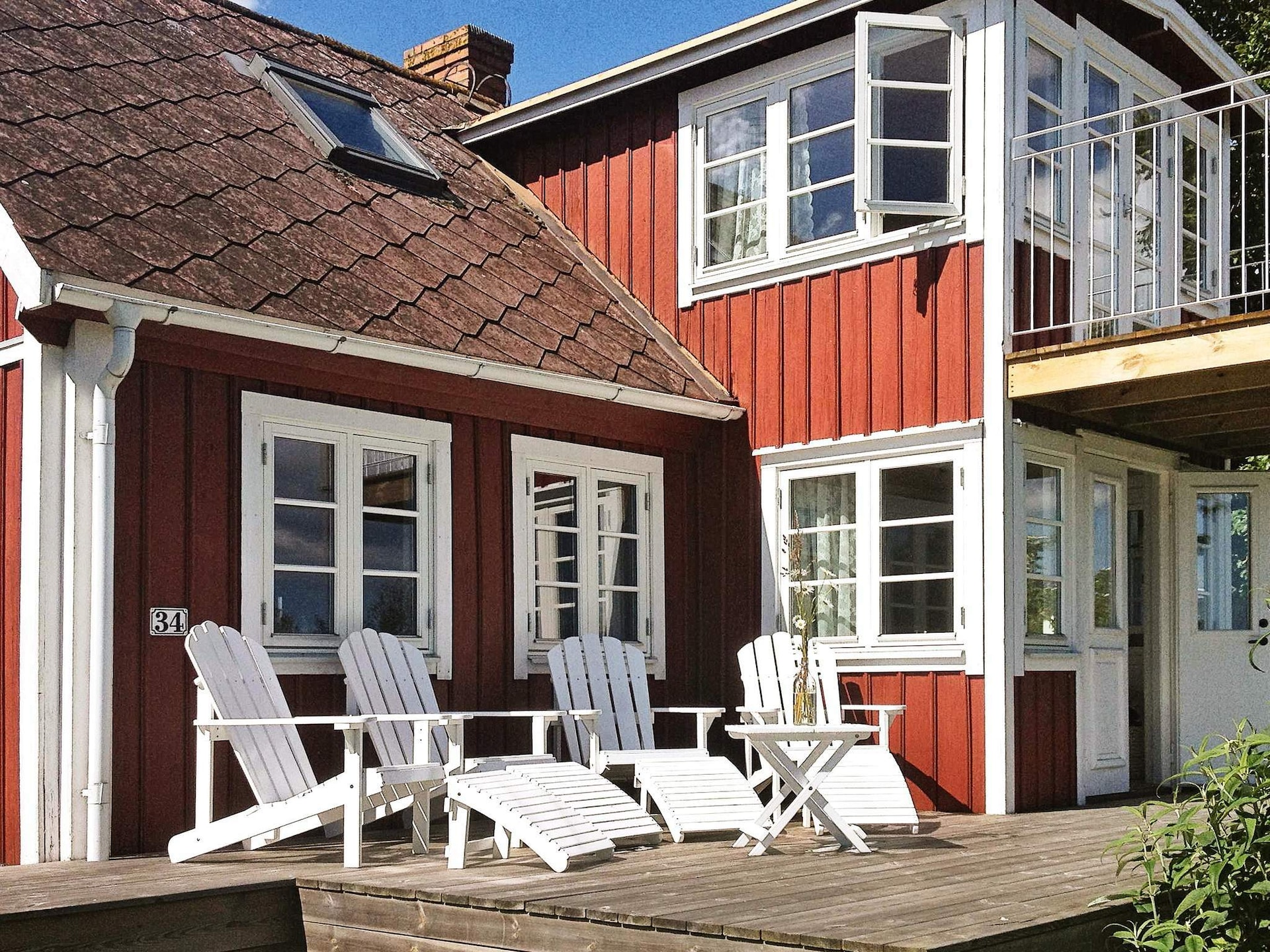 Vrijstaand vakantiehuis aan de haven met panoramisch zeezicht in Sölvesborg - foto 4