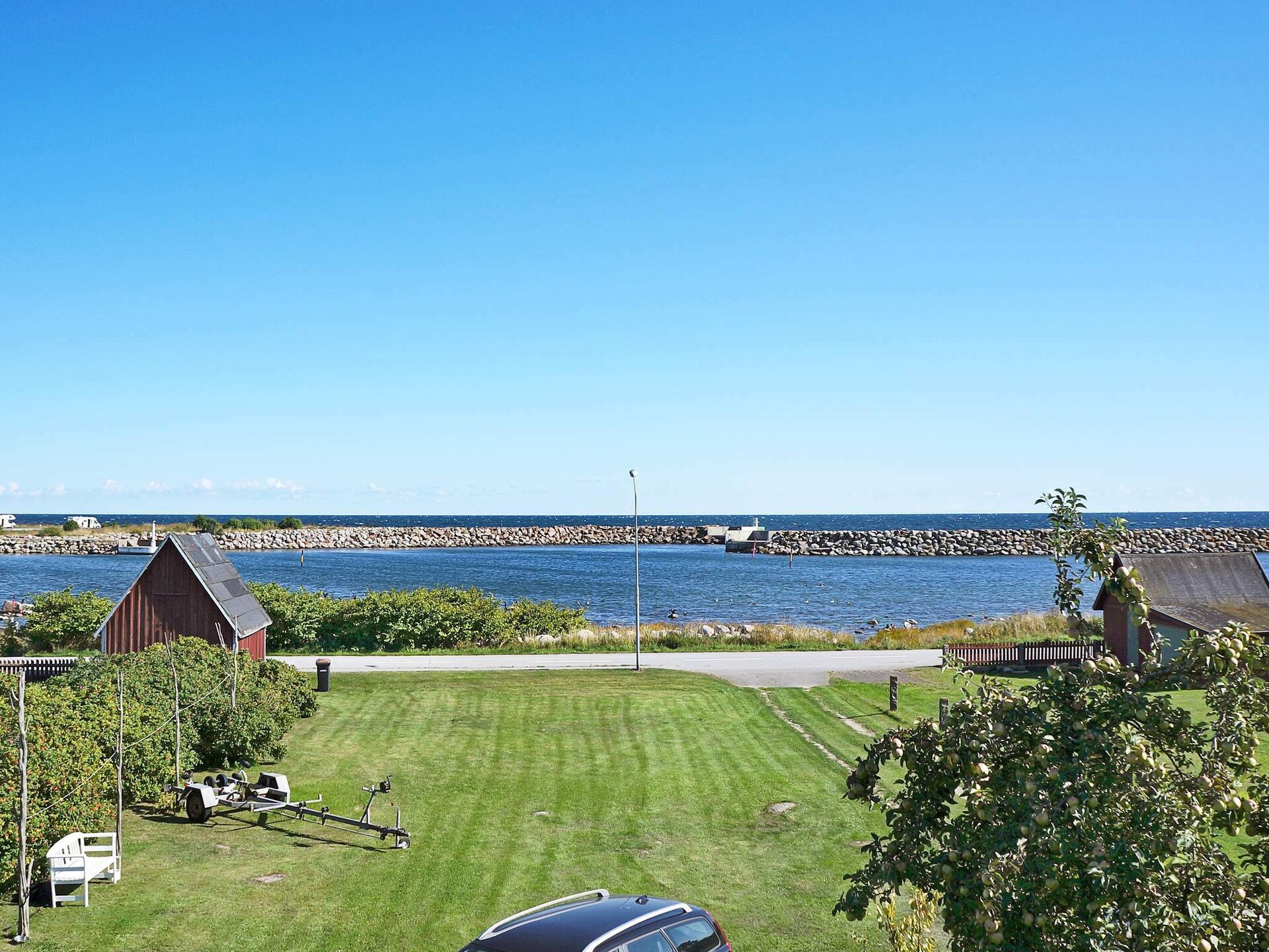 Vrijstaand vakantiehuis aan de haven met panoramisch zeezicht in Sölvesborg - foto 9