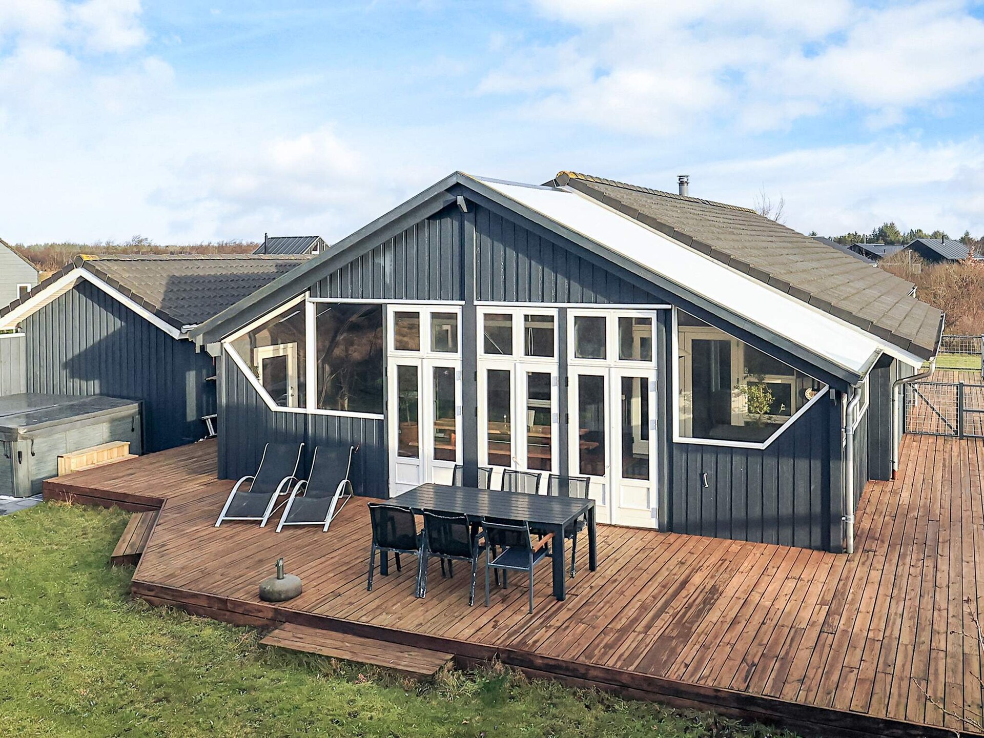 Luxe vrijstaand vakantiehuis met sauna, whirlpool en activiteitenruimte nabij Blokhus - foto 47
