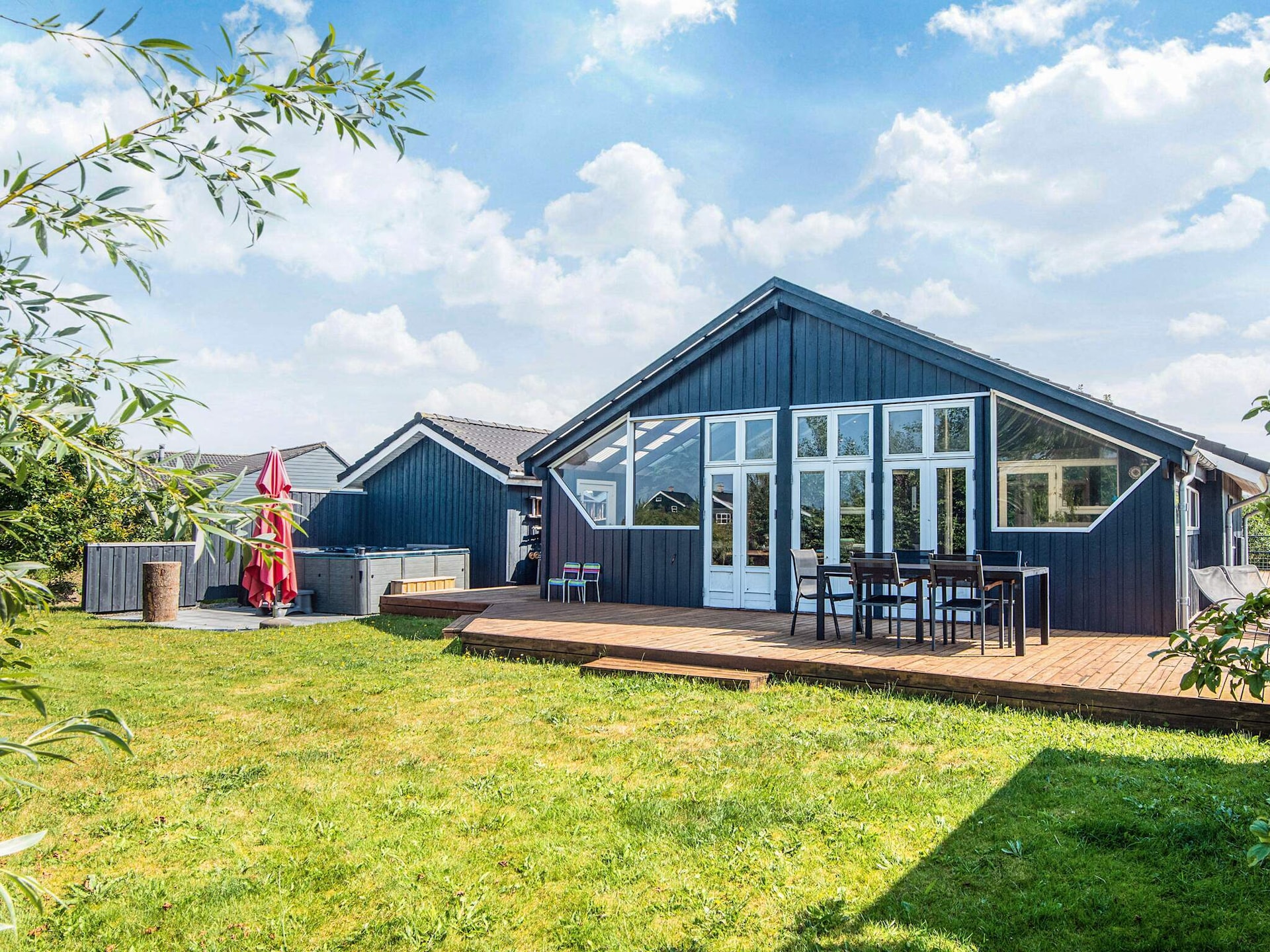 Luxe vrijstaand vakantiehuis met sauna, whirlpool en activiteitenruimte nabij Blokhus - foto 46