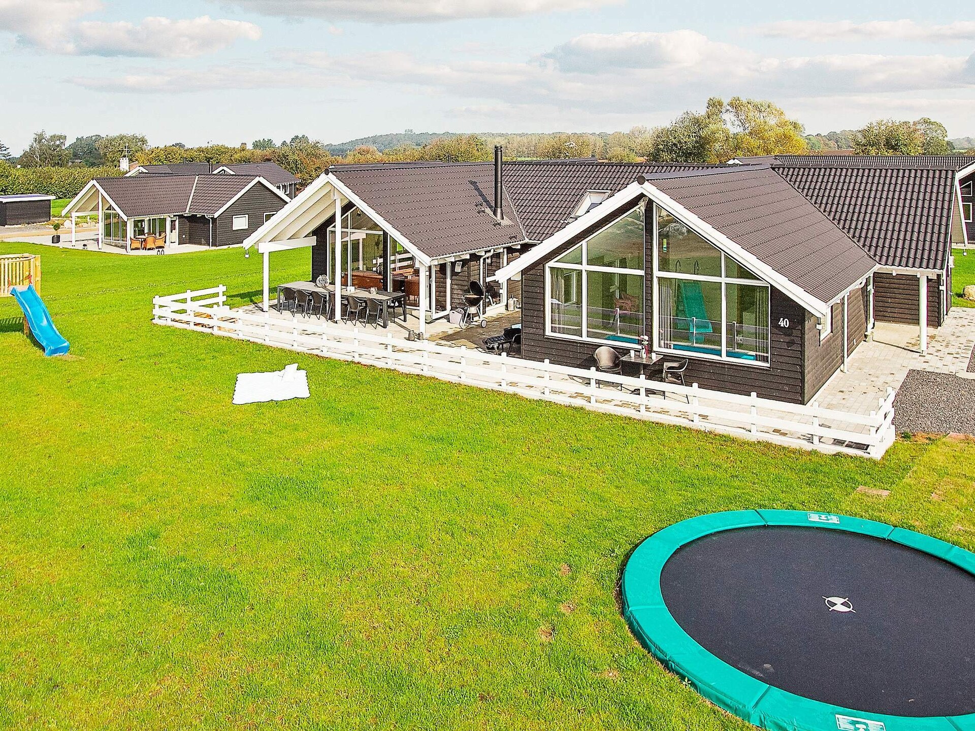 Vrijstaand vakantiehuis met zwembad en wellness op 900m van zee in Bogense - foto 2