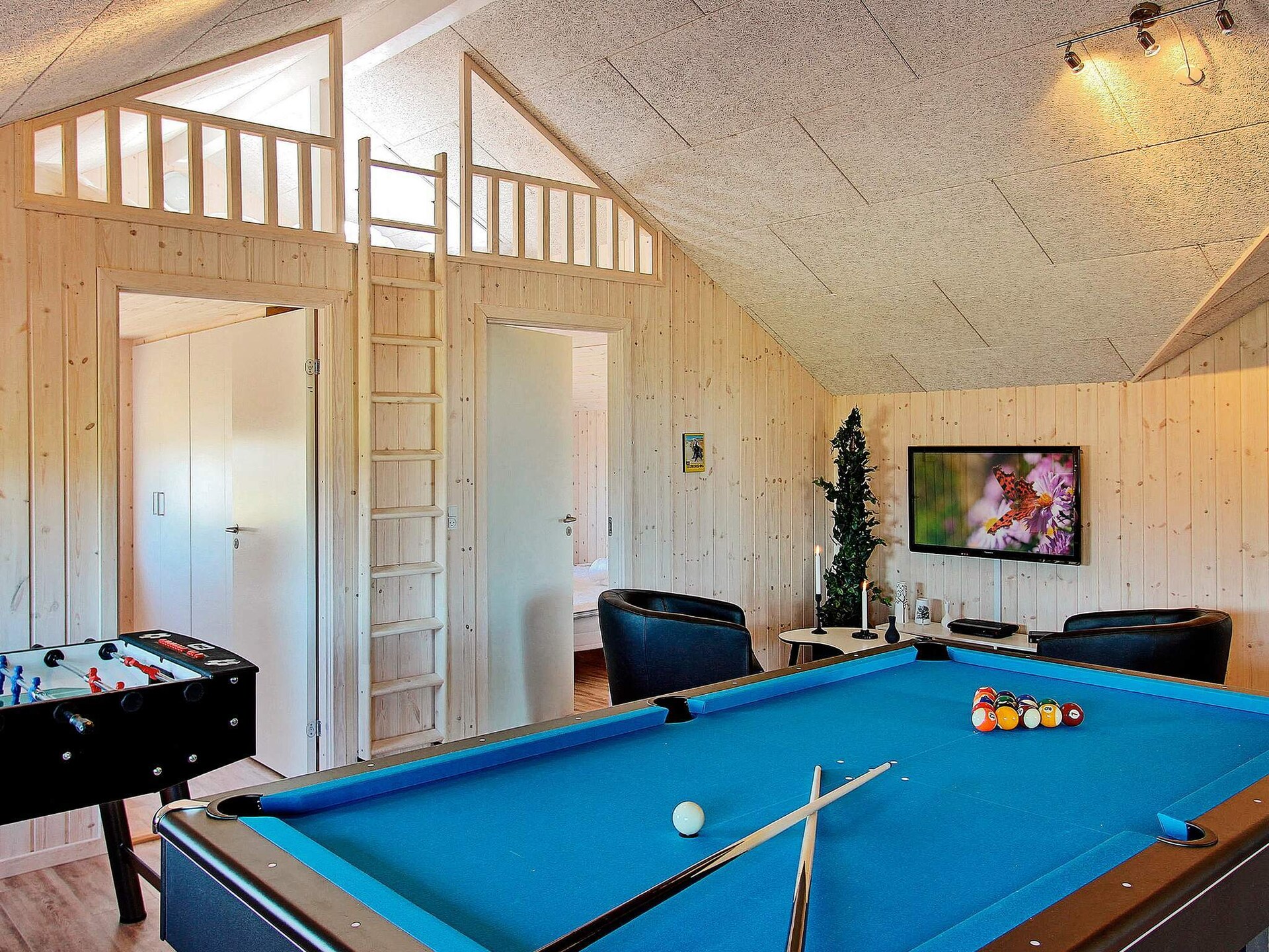 Vrijstaand vakantiehuis met zwembad en wellness op 900m van zee in Bogense - foto 26
