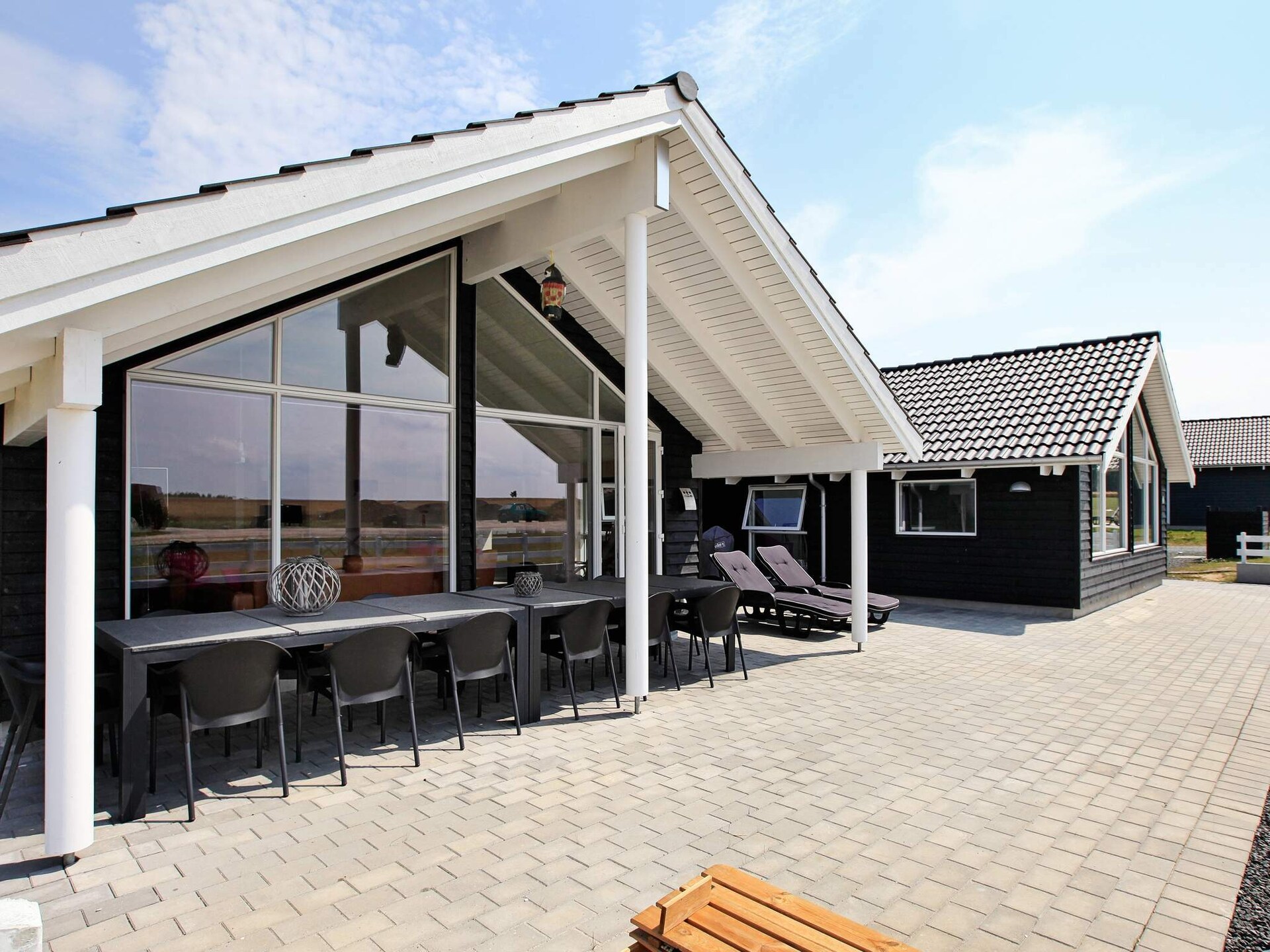 Vrijstaand vakantiehuis met zwembad en wellness op 900m van zee in Bogense - foto 36