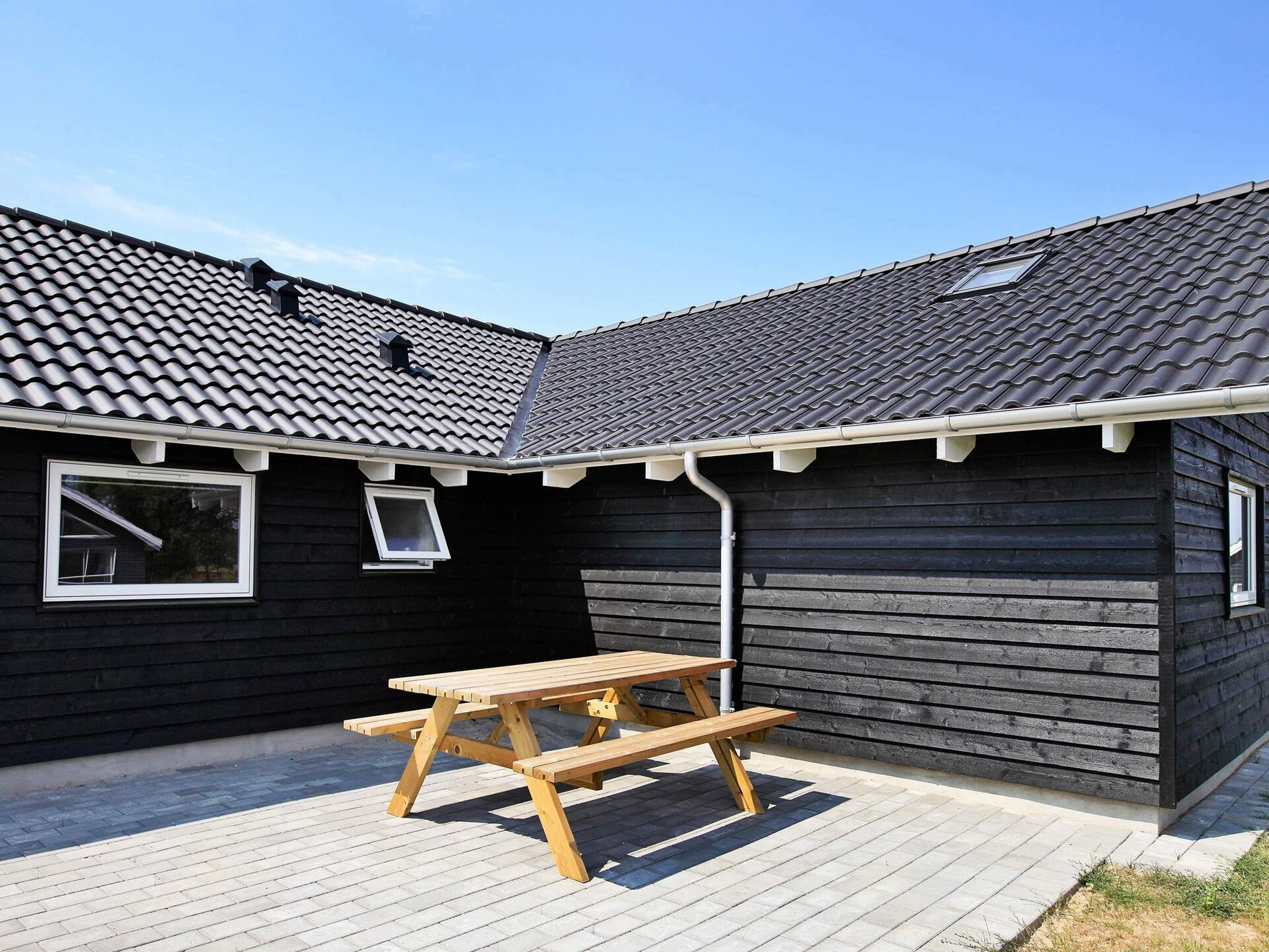 Vrijstaand vakantiehuis met zwembad en wellness op 900m van zee in Bogense - foto 34