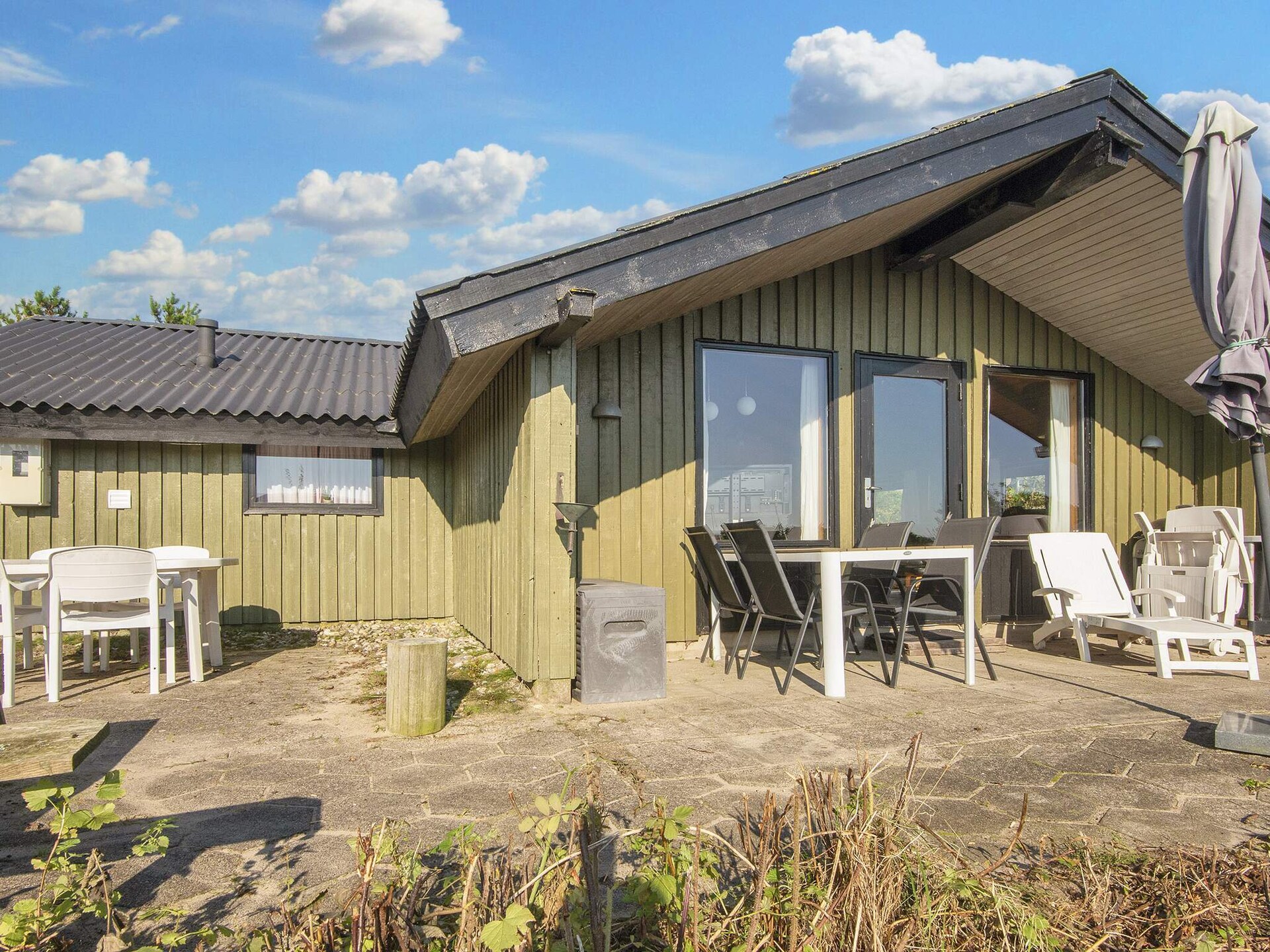 Vrijstaand vakantiehuis met Limfjord-uitzicht, 250m van zee, wellness - foto 1