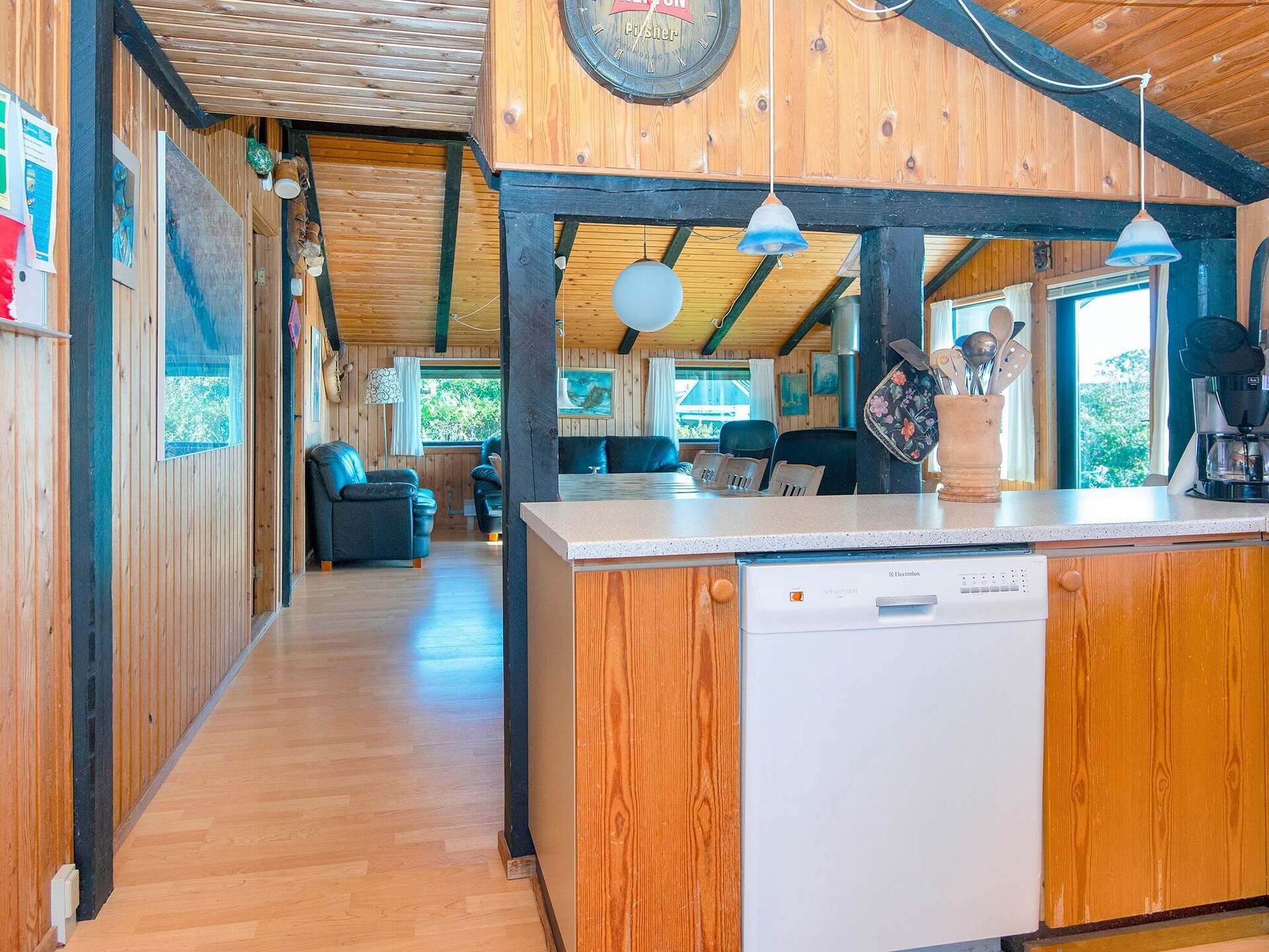 Vrijstaand vakantiehuis met Limfjord-uitzicht, 250m van zee, wellness - foto 19