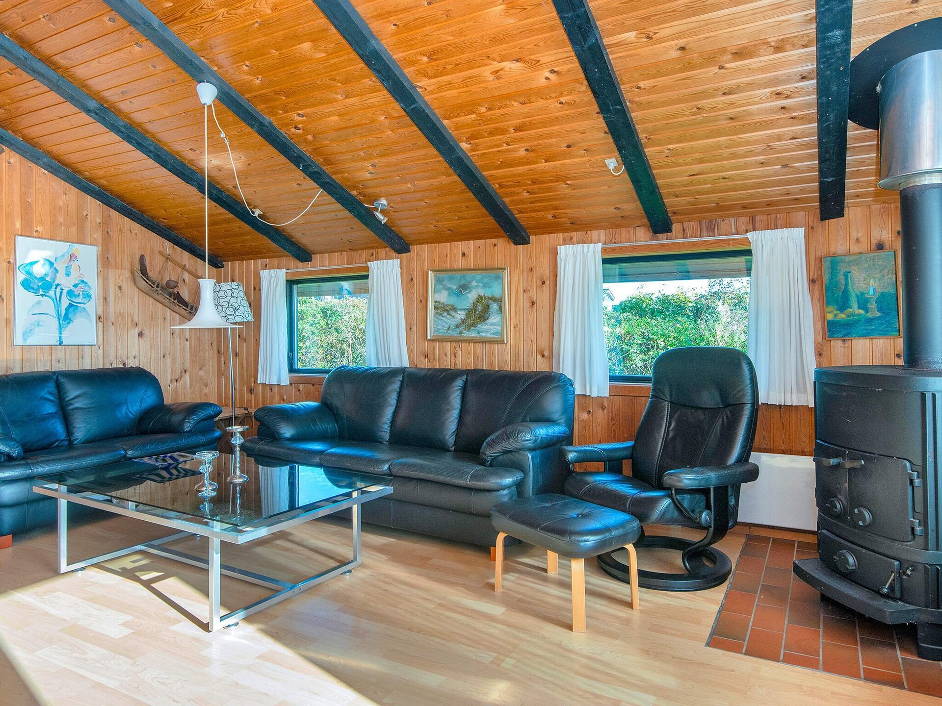 Vrijstaand vakantiehuis met Limfjord-uitzicht, 250m van zee, wellness - foto 23