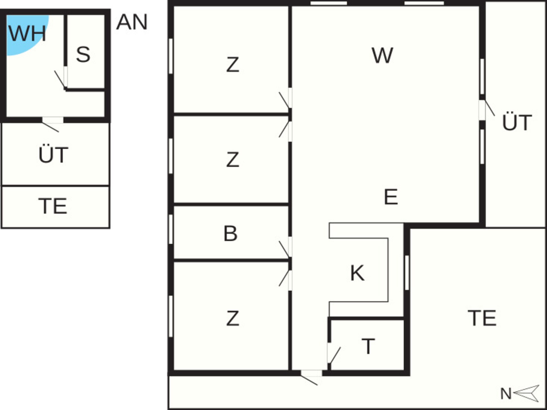 Vrijstaand vakantiehuis met Limfjord-uitzicht, 250m van zee, wellness - foto 37