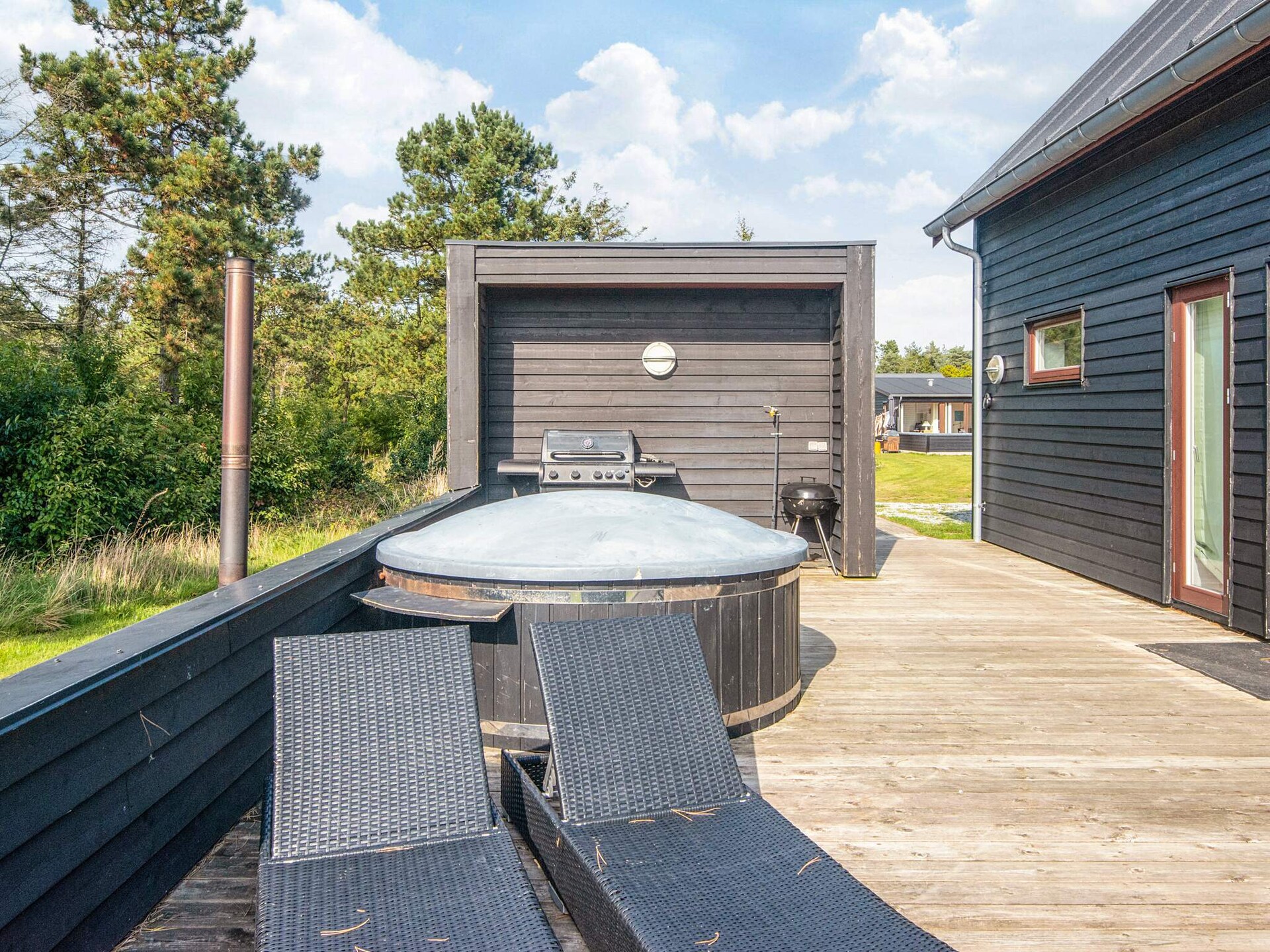 Luxe vakantiehuis 800m van strand op Rømø met sauna & uitzicht over het wad - foto 34