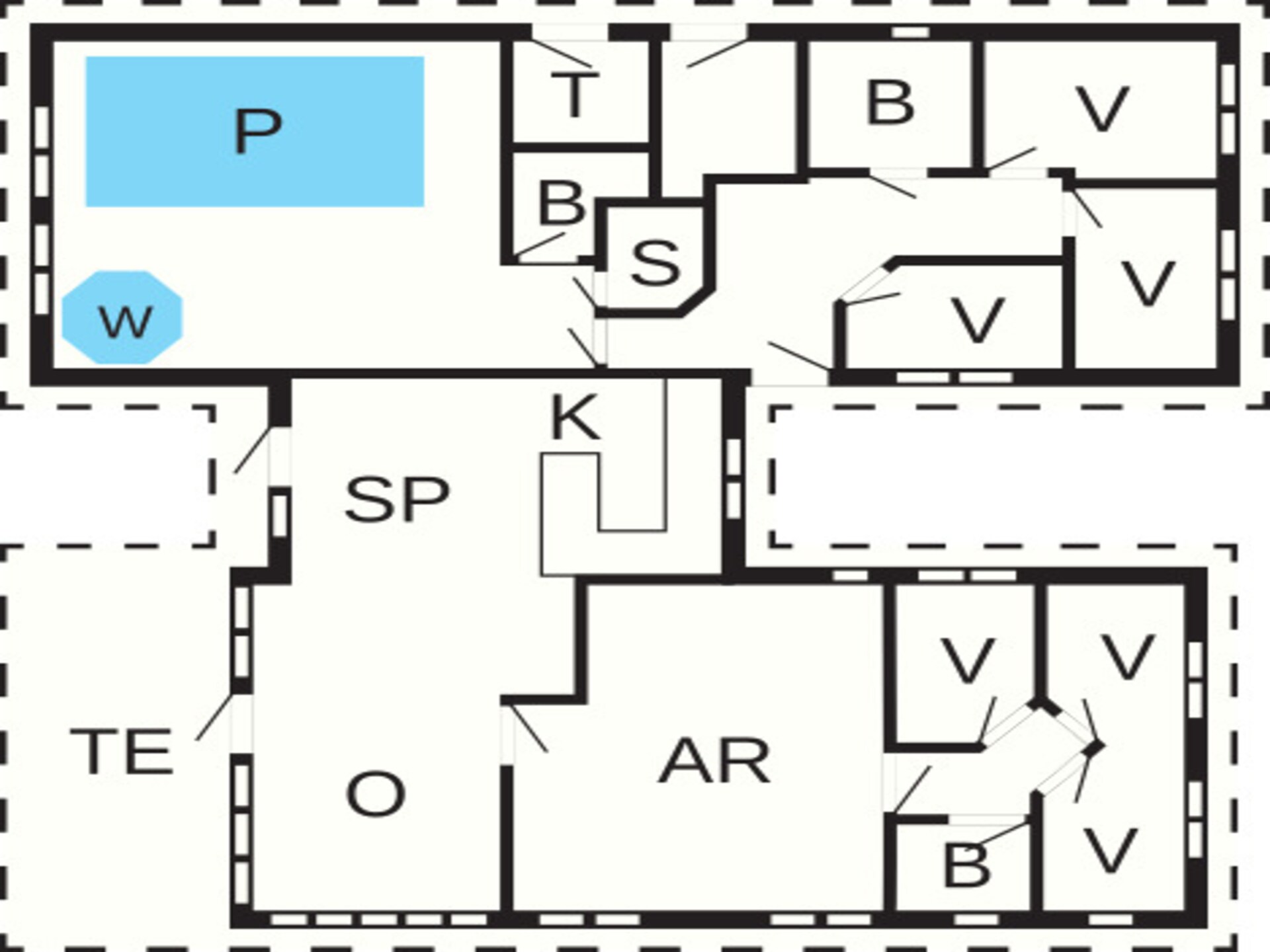 Groots vakantiehuis met zwembad, sauna en activiteiten op 240m van zee - foto 42