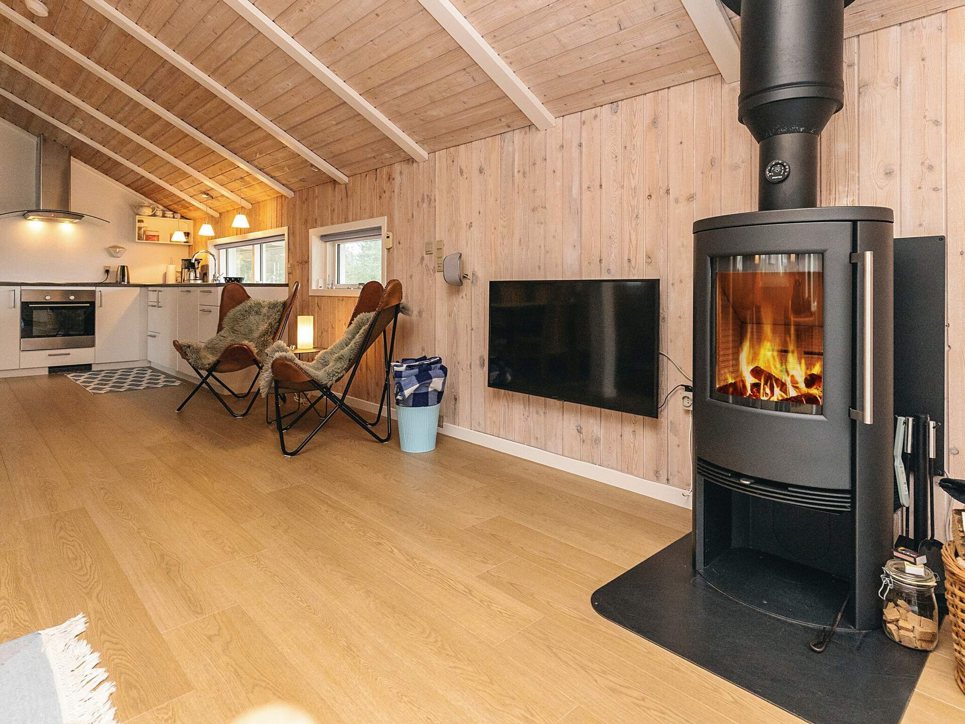Aan zee: Modern vakantiehuis in Jerup met sauna en whirlpool - foto 9