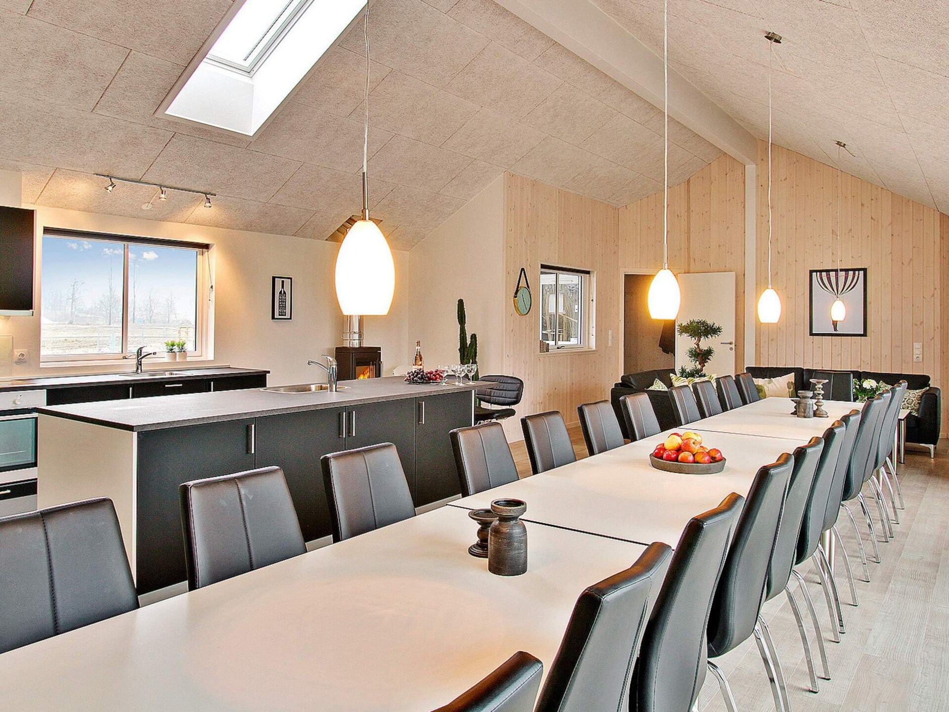 Op 950 m van zee: ruim vakantiehuis in Kappeln voor 24 personen · 298 m² - foto 21