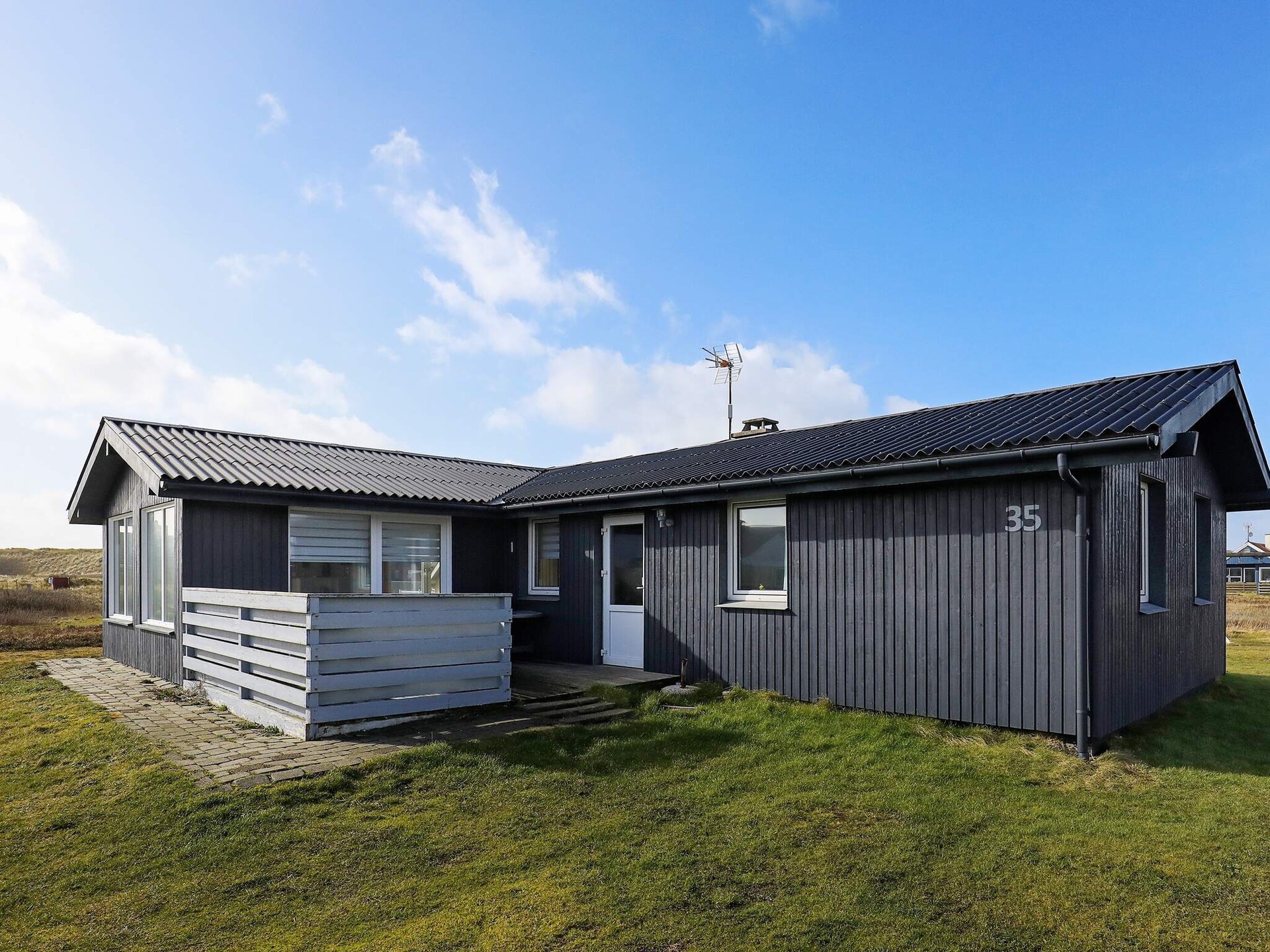 Kindvriendelijk vakantiehuis met whirlpool op 100m van de Noordzee bij Lemvig - foto 1