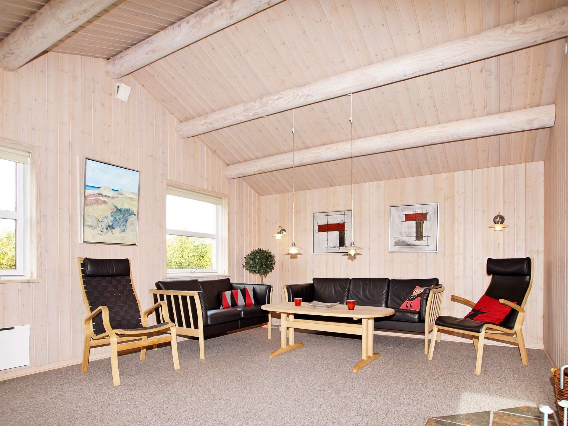 Licht vakantiehuis met sauna & whirlpool op 700m van Ringkøbing Fjord - foto 21